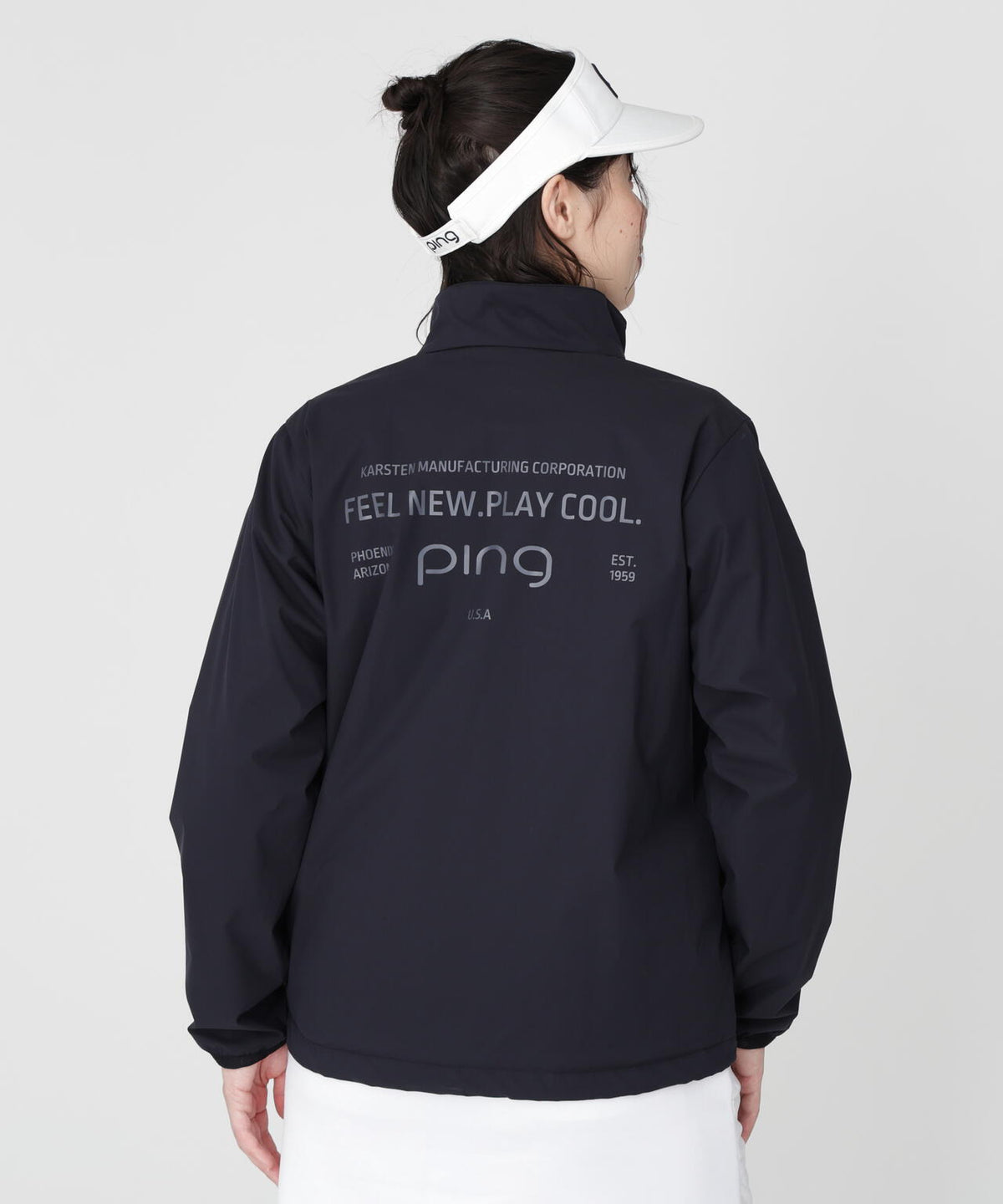 [PING APPAREL] [防風・撥水] パーテックスアンリミテッドフルジップブルゾン (LADIES)