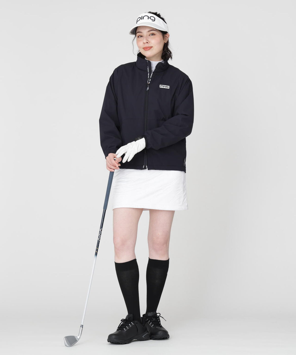[PING APPAREL] [防風・撥水] パーテックスアンリミテッドフルジップブルゾン (LADIES)