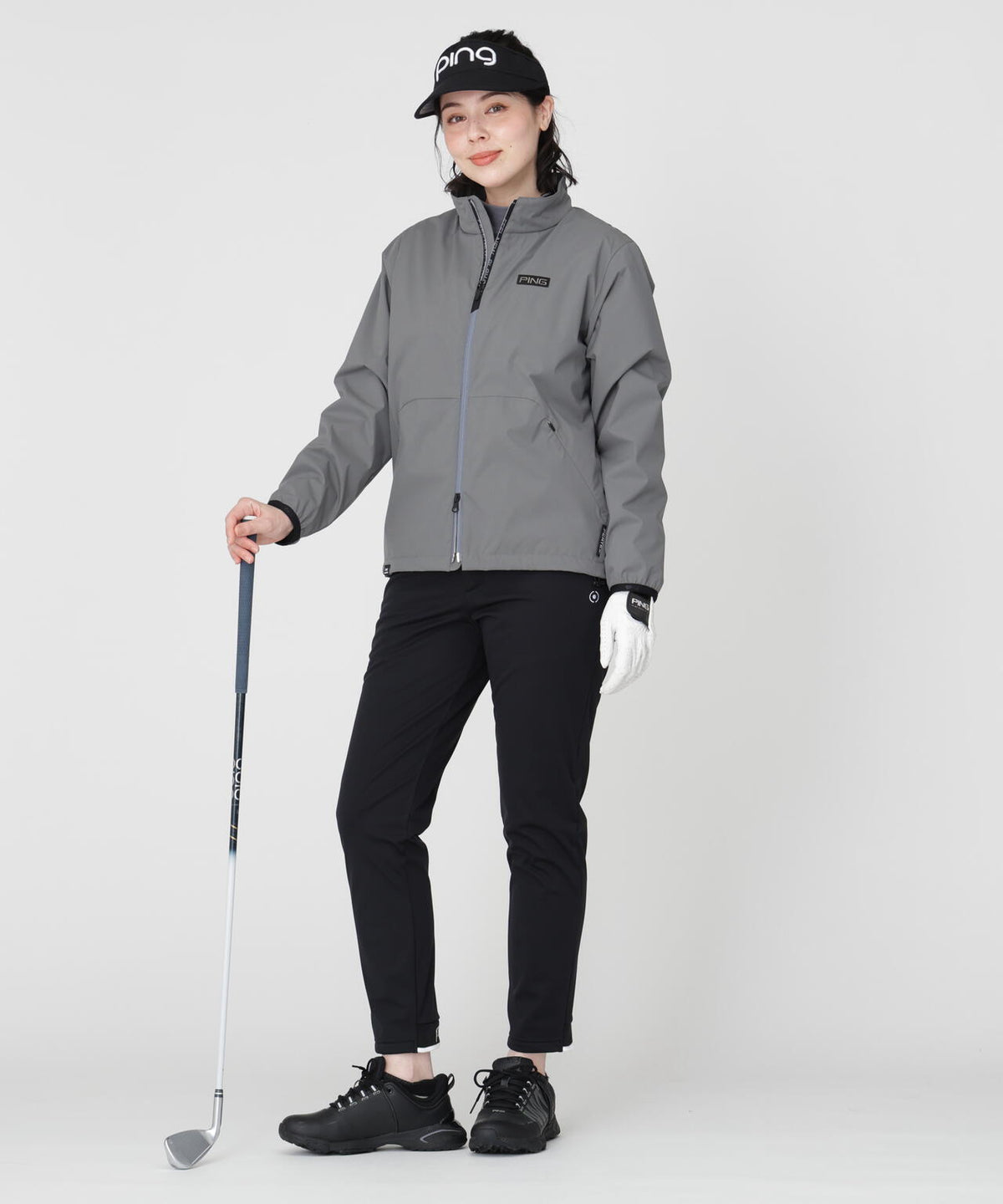 [PING APPAREL] [防風・撥水] パーテックスアンリミテッドフルジップブルゾン (LADIES)
