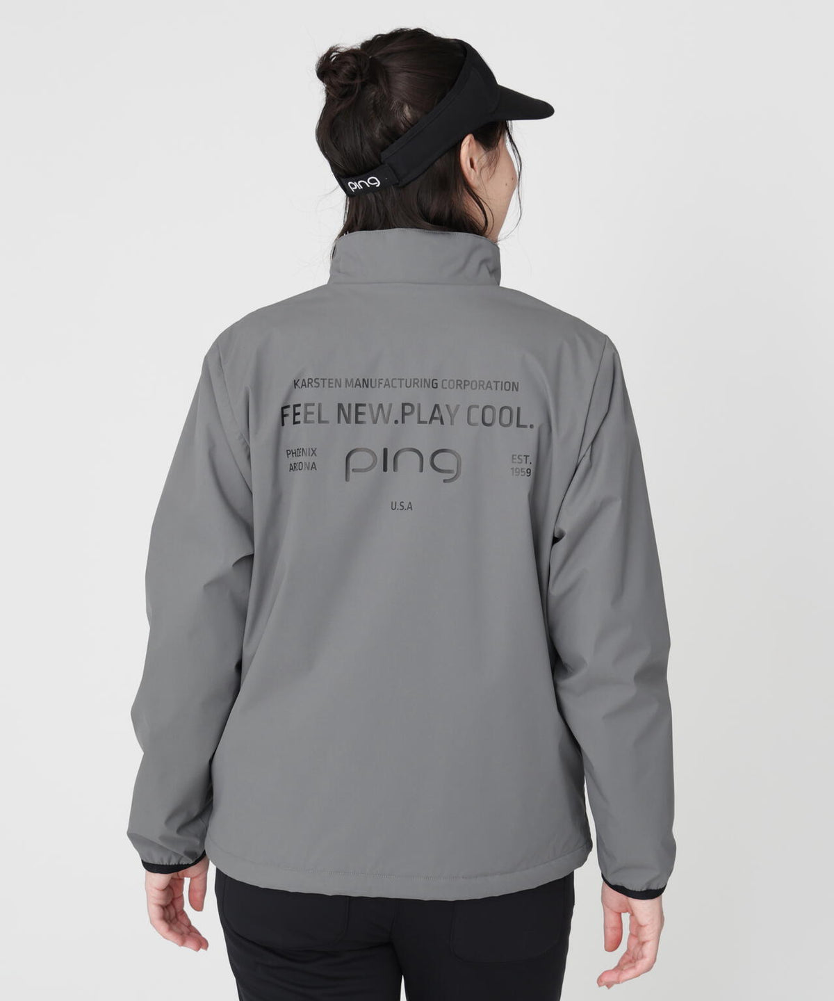 [PING APPAREL] [防風・撥水] パーテックスアンリミテッドフルジップブルゾン (LADIES)