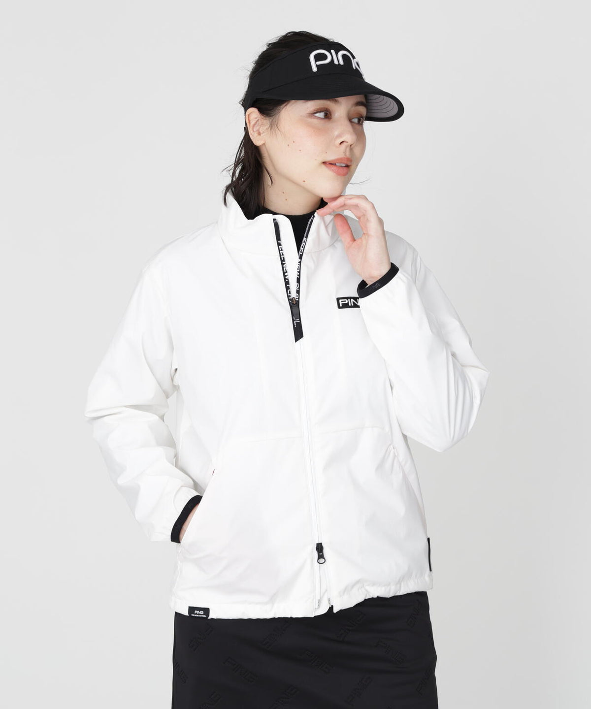[PING APPAREL] [防風・撥水] パーテックスアンリミテッドフルジップブルゾン (LADIES)