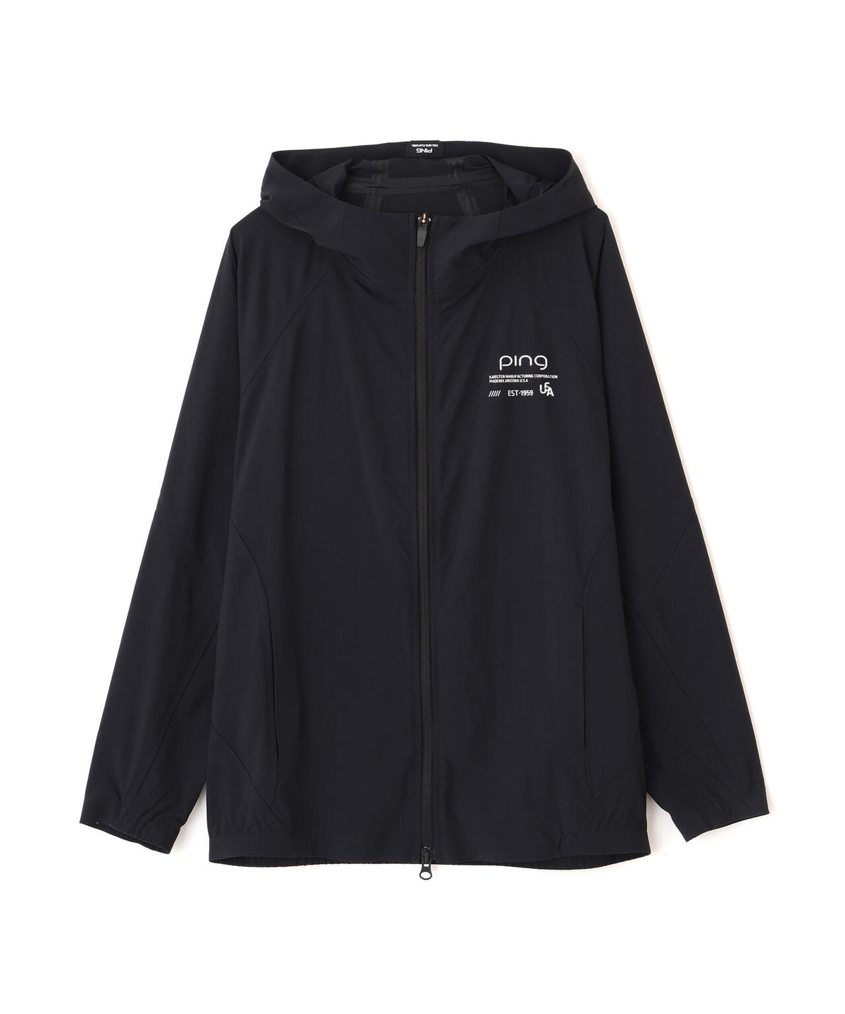 【PING APPAREL】全方向ストレッチフルジップフーディーブルゾン (LADIES)