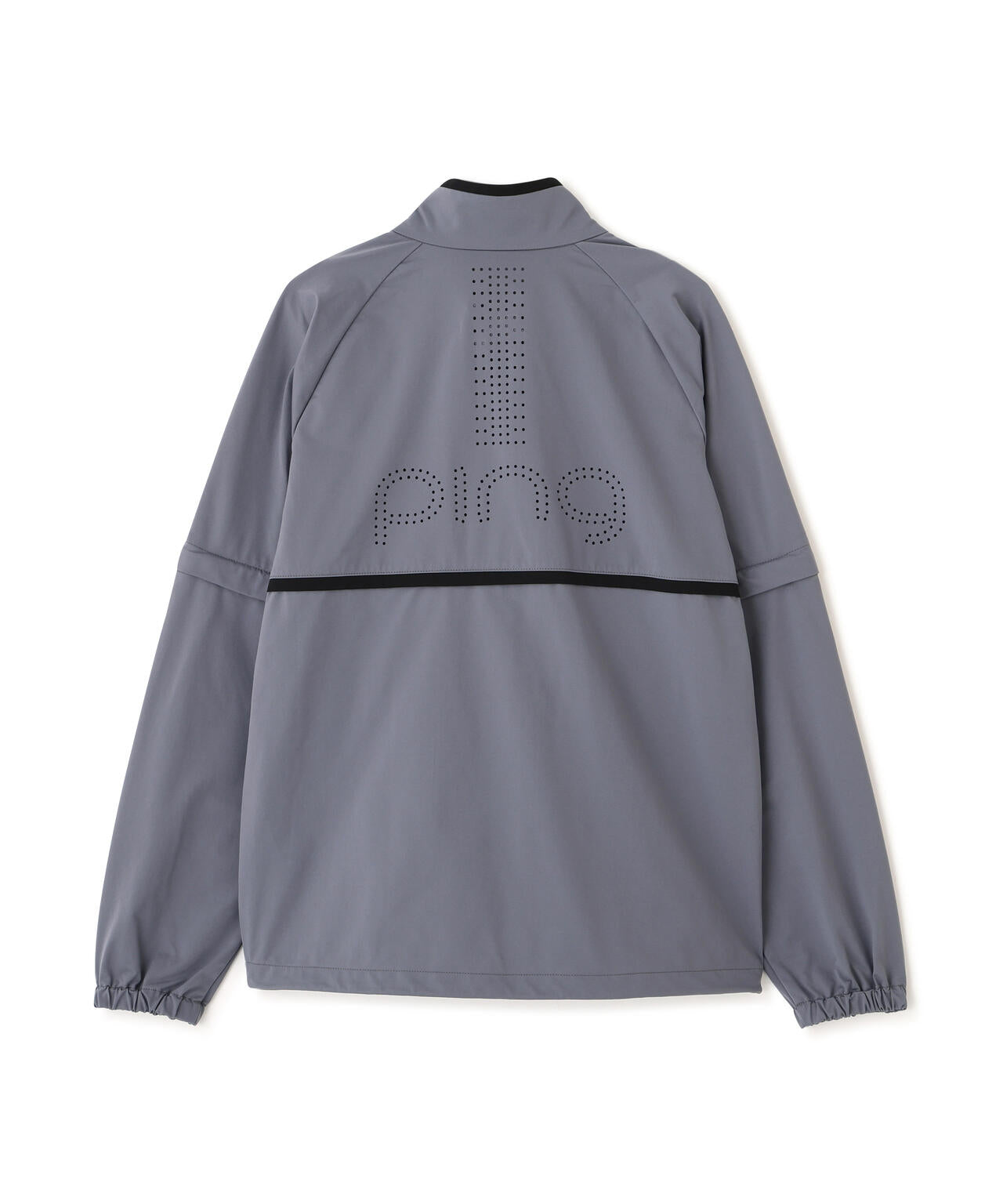 【PING APPAREL】ストレッチハイゲージ天竺2WAYスタンドフルジップブルゾン (LADIES)