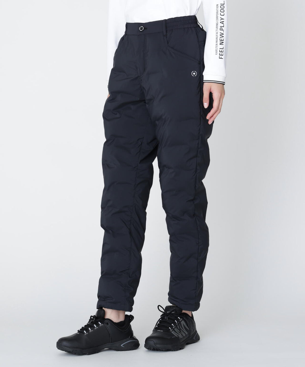 [PING APPAREL] [撥水・保温] サーモライトエコメイド二重織中綿パンツ (LADIES)