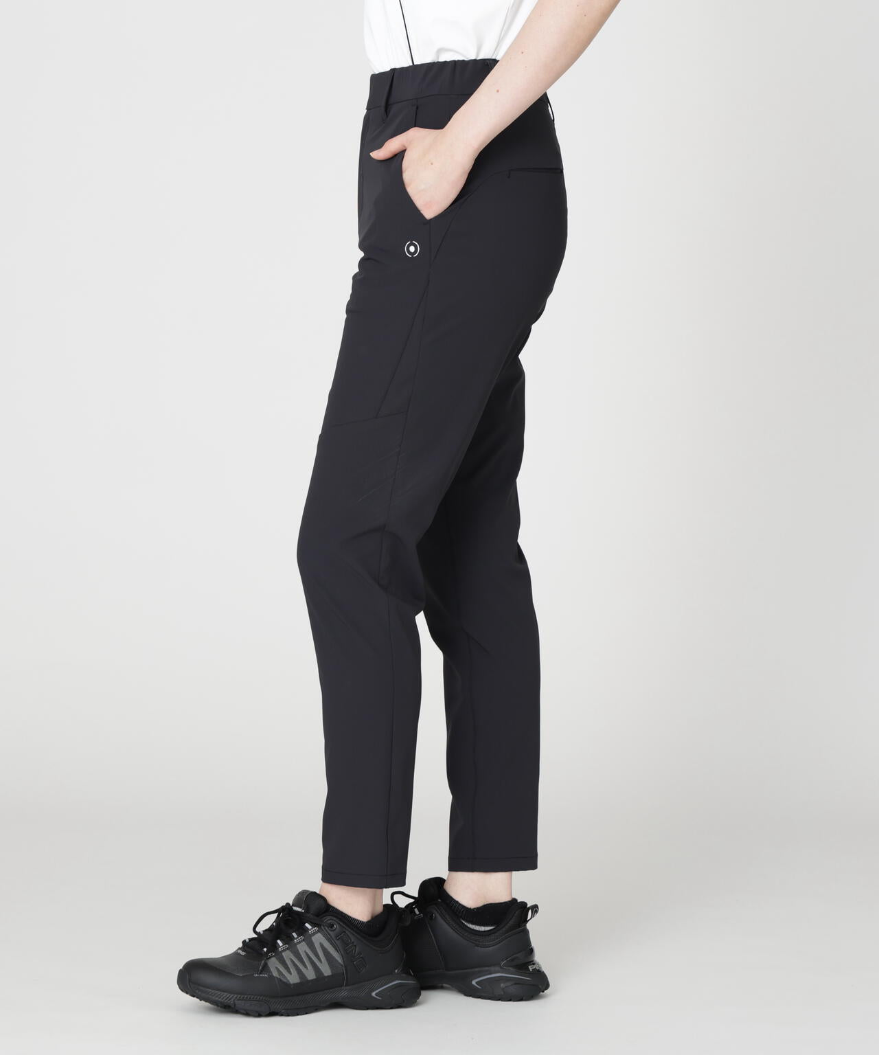 【PING APPAREL】ミニリップストップテーパードパンツ (LADIES)