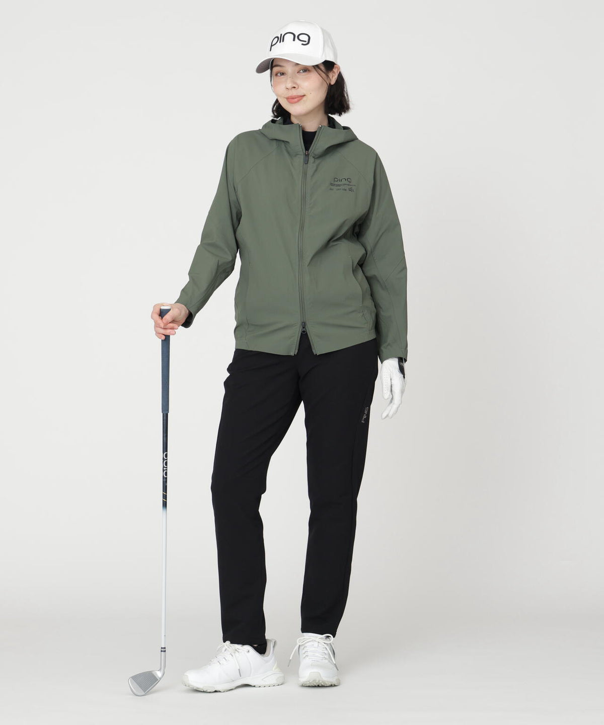 [PING APPAREL] 全方向ストレッチパーテックスアンリミテッドテーパードパンツ (LADIES)