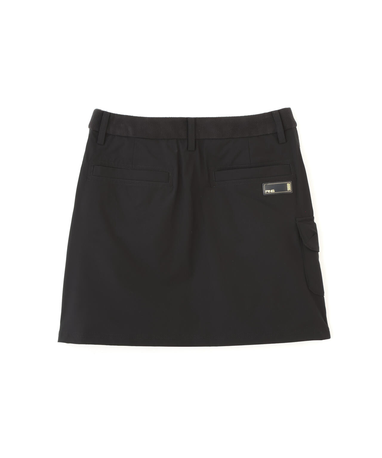 PING APPAREL] 異素材MIXスカート ＜GOLD＞ (LADIES) | PING（ピン