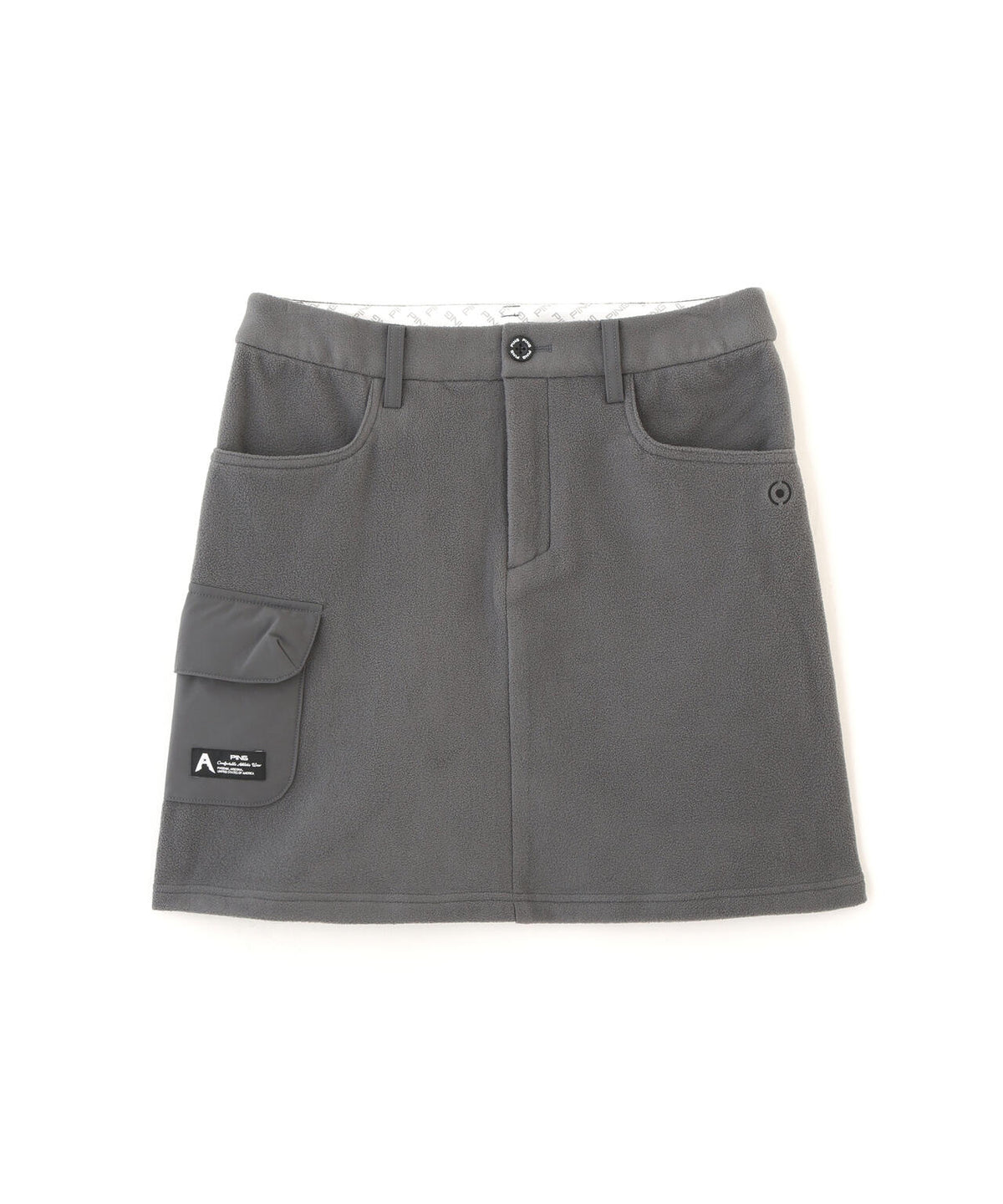 [PING APPAREL] 異素材MIXスカート ＜GOLD＞ (LADIES)