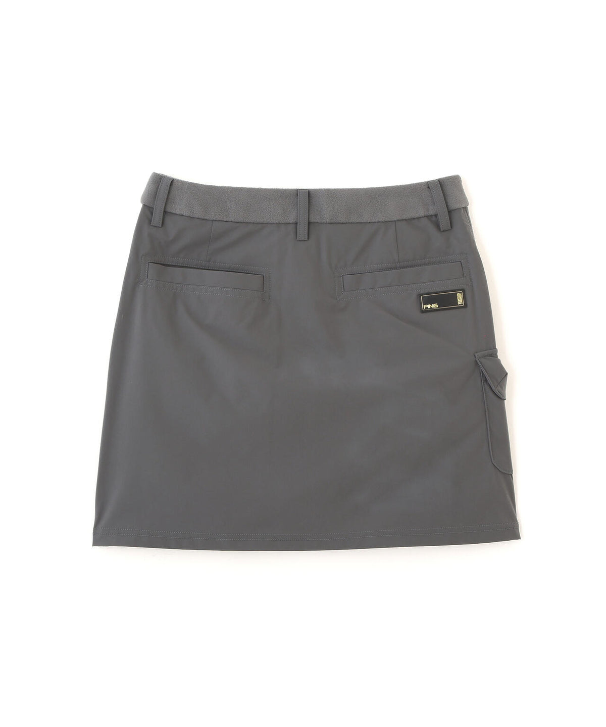 [PING APPAREL] 異素材MIXスカート ＜GOLD＞ (LADIES)