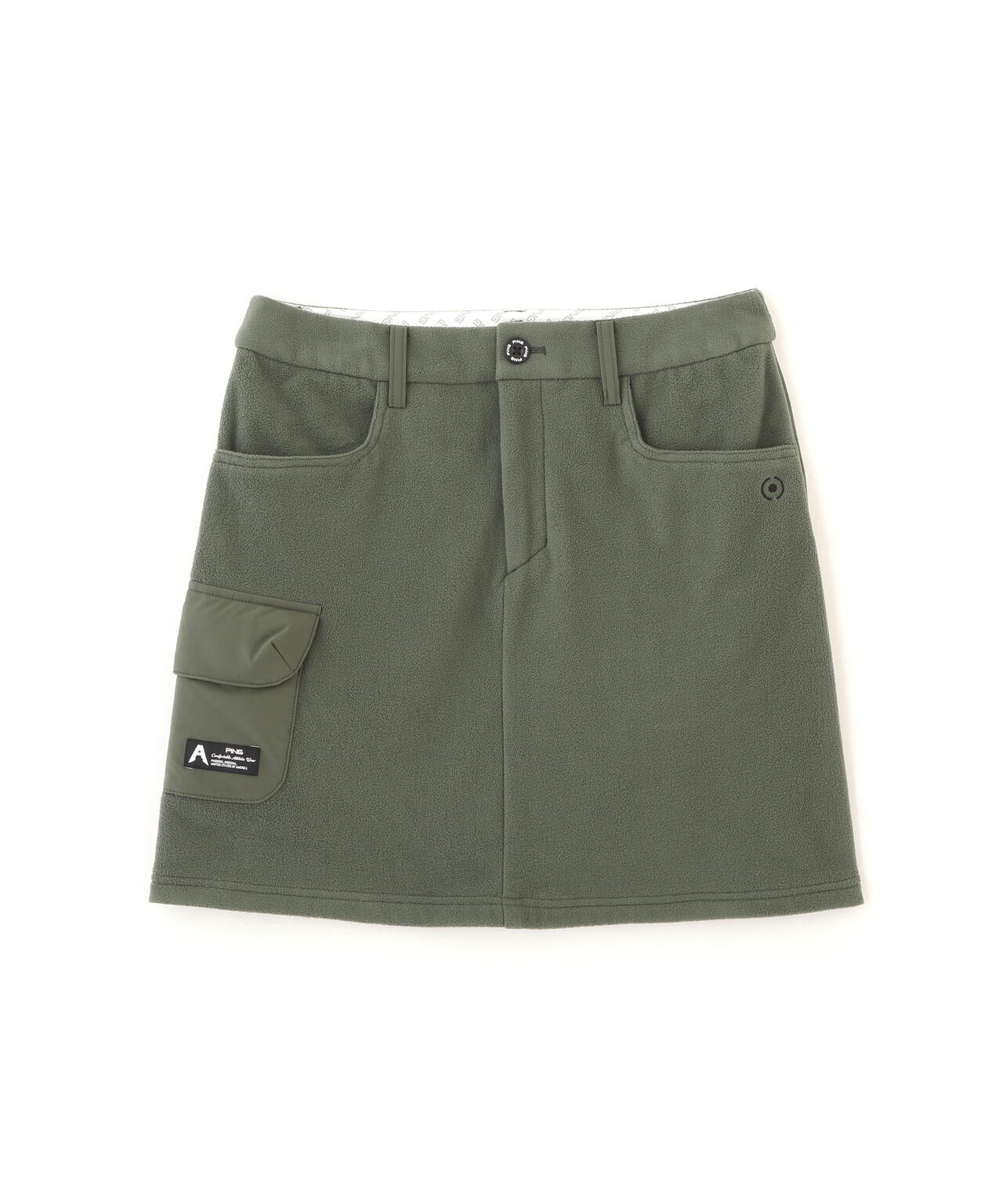 PING APPAREL] 異素材MIXスカート ＜GOLD＞ (LADIES) | PING（ピン