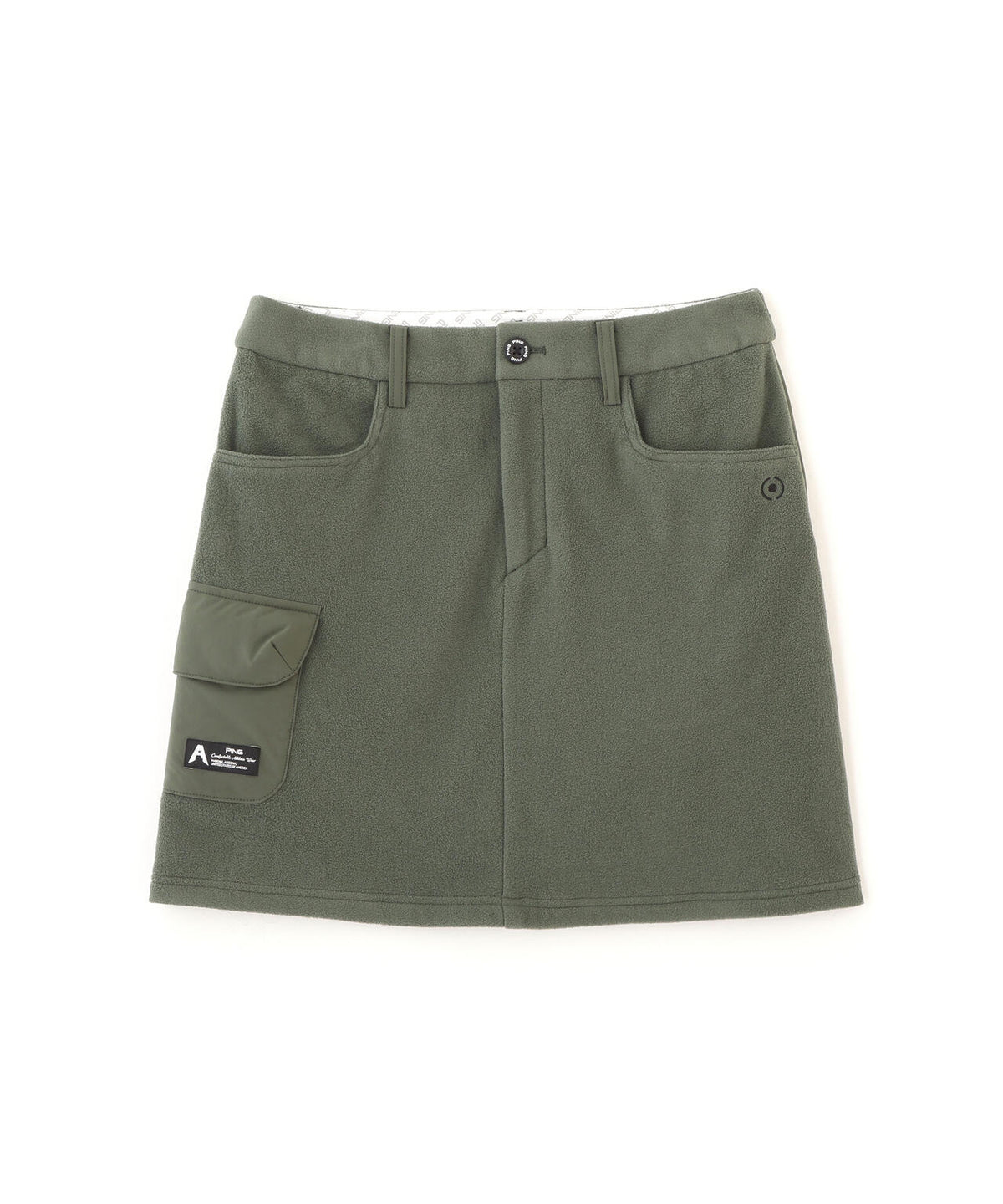 [PING APPAREL] 異素材MIXスカート ＜GOLD＞ (LADIES)