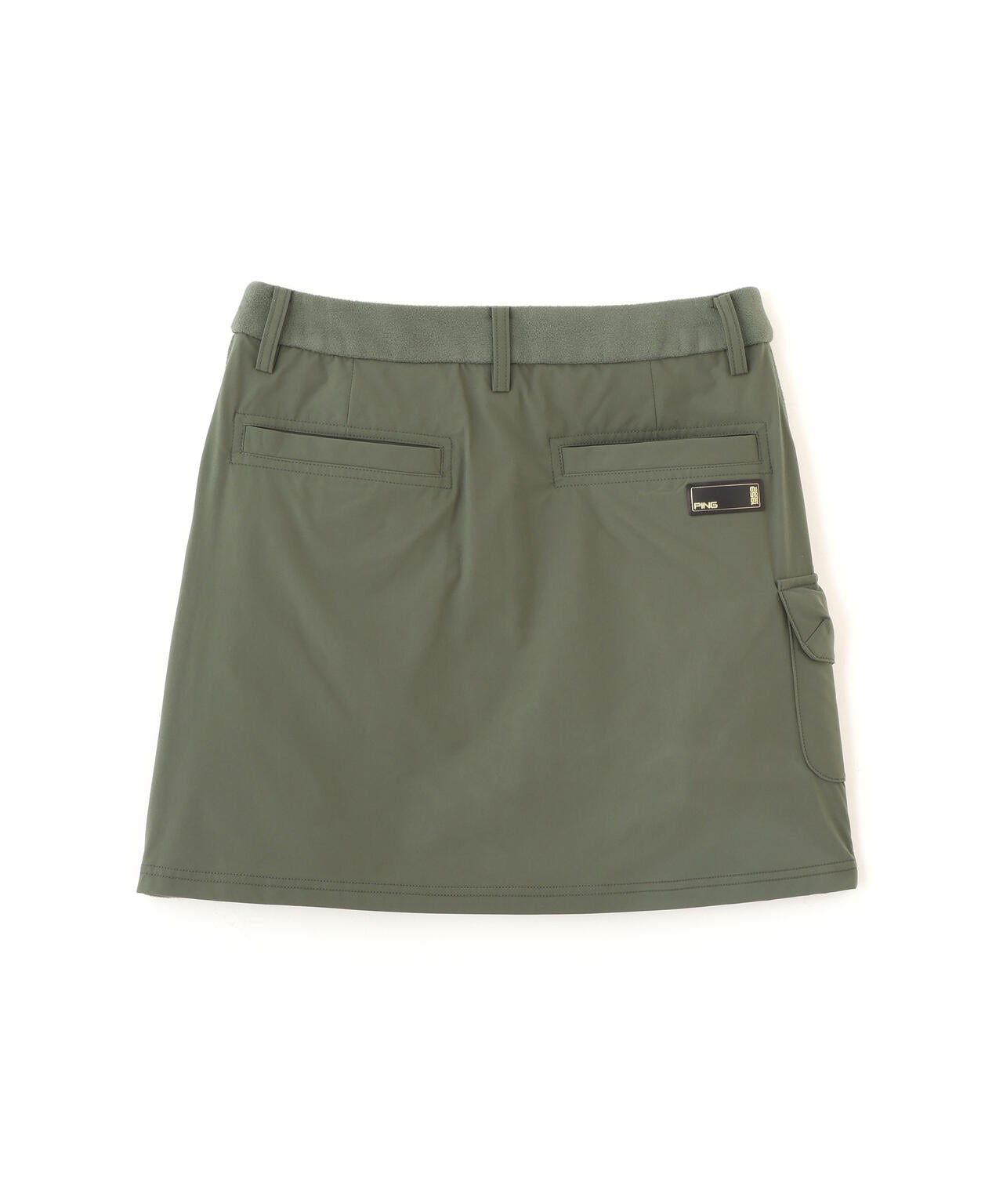 PING APPAREL] 異素材MIXスカート ＜GOLD＞ (LADIES) | PING（ピン
