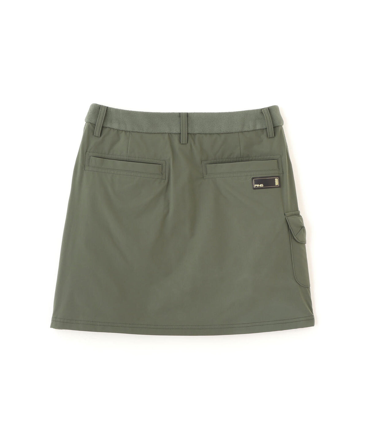 [PING APPAREL] 異素材MIXスカート ＜GOLD＞ (LADIES)
