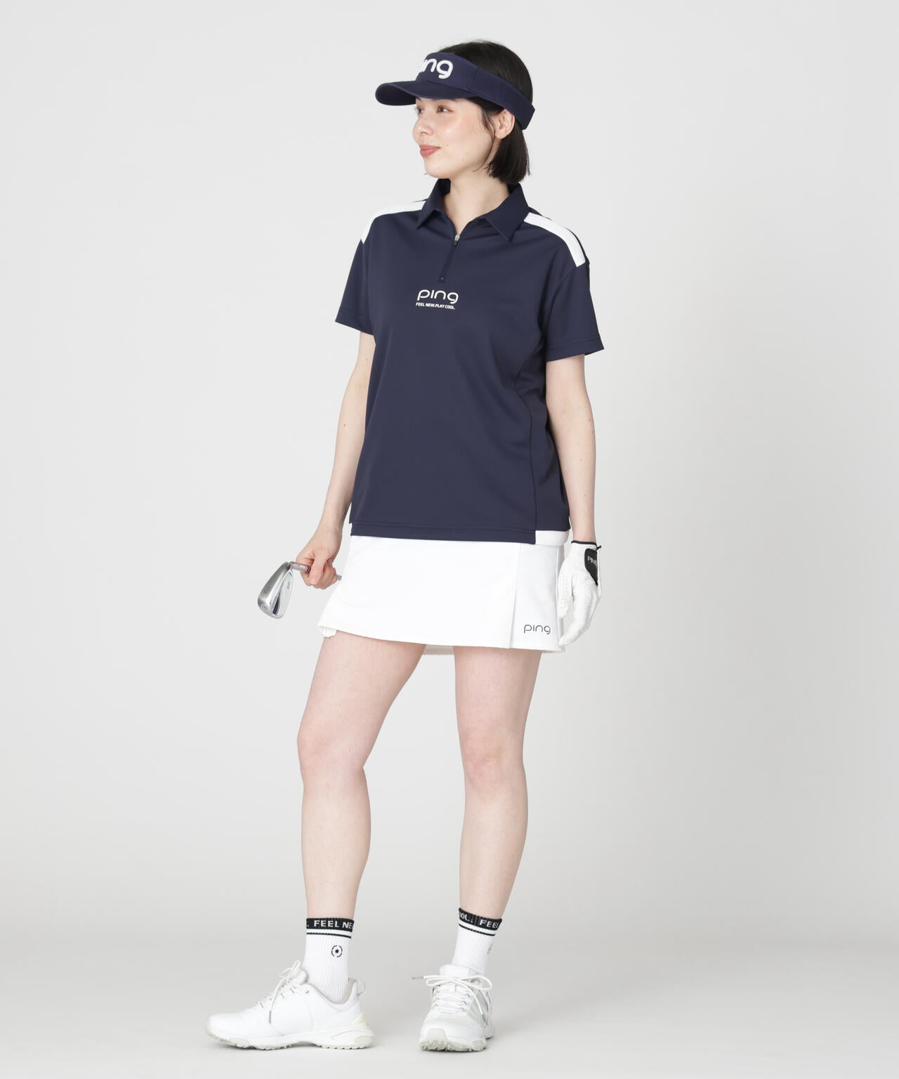 PING APPAREL】ダブルストレッチフラップスカート (LADIES) | PING