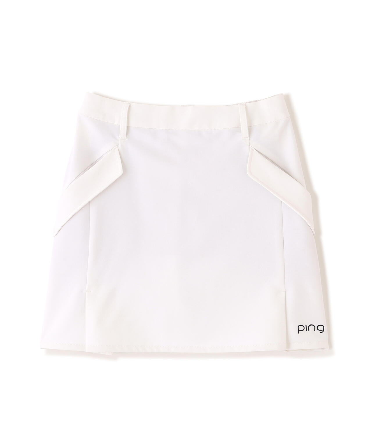 【PING APPAREL】ダブルストレッチフラップスカート (LADIES)