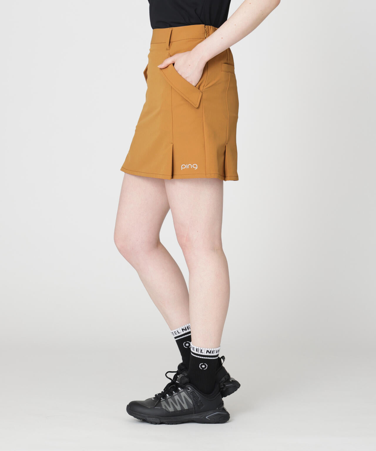 PING APPAREL】ダブルストレッチフラップスカート (LADIES) | PING