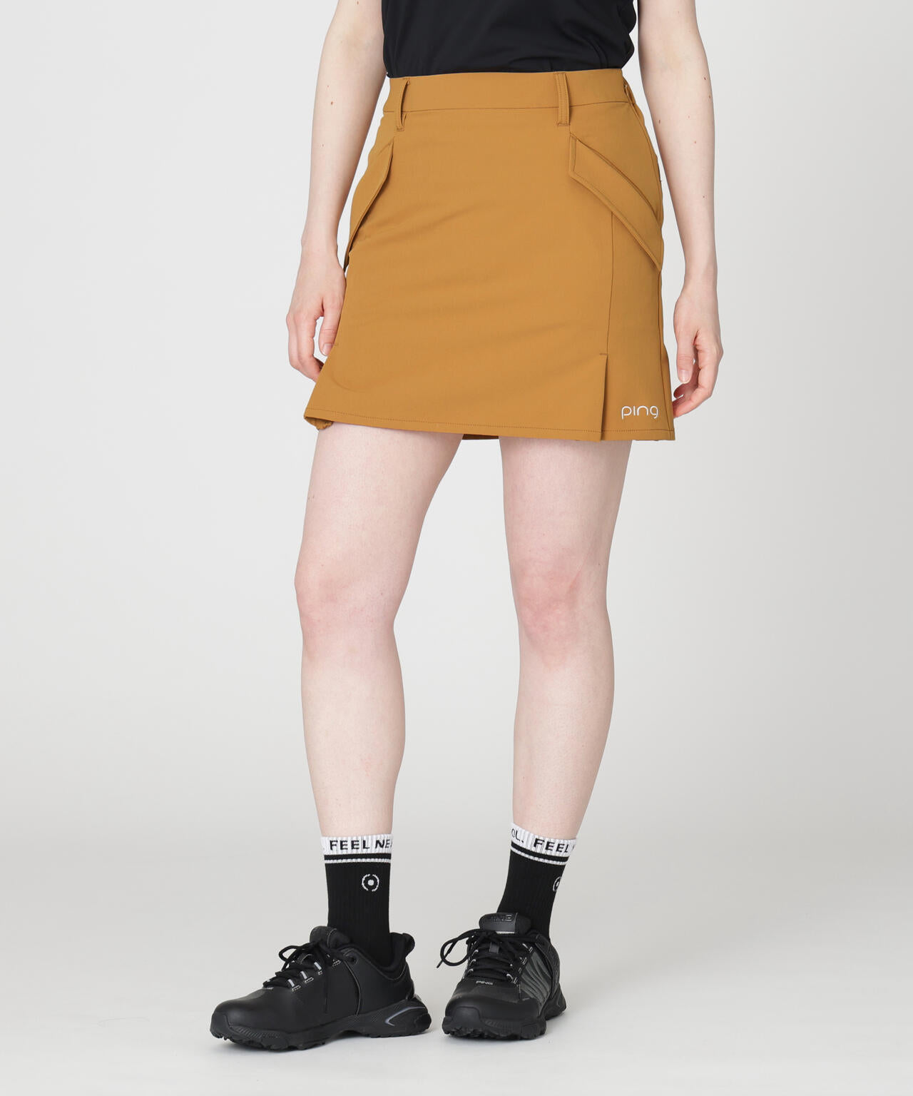 PING APPAREL】ダブルストレッチフラップスカート (LADIES) | PING