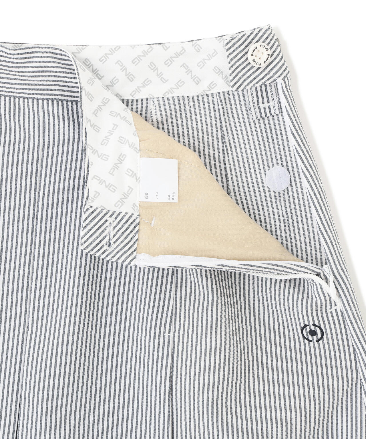 PING APPAREL】シアサッカースカート ＜GOLD＞ (LADIES) | PING（ピン