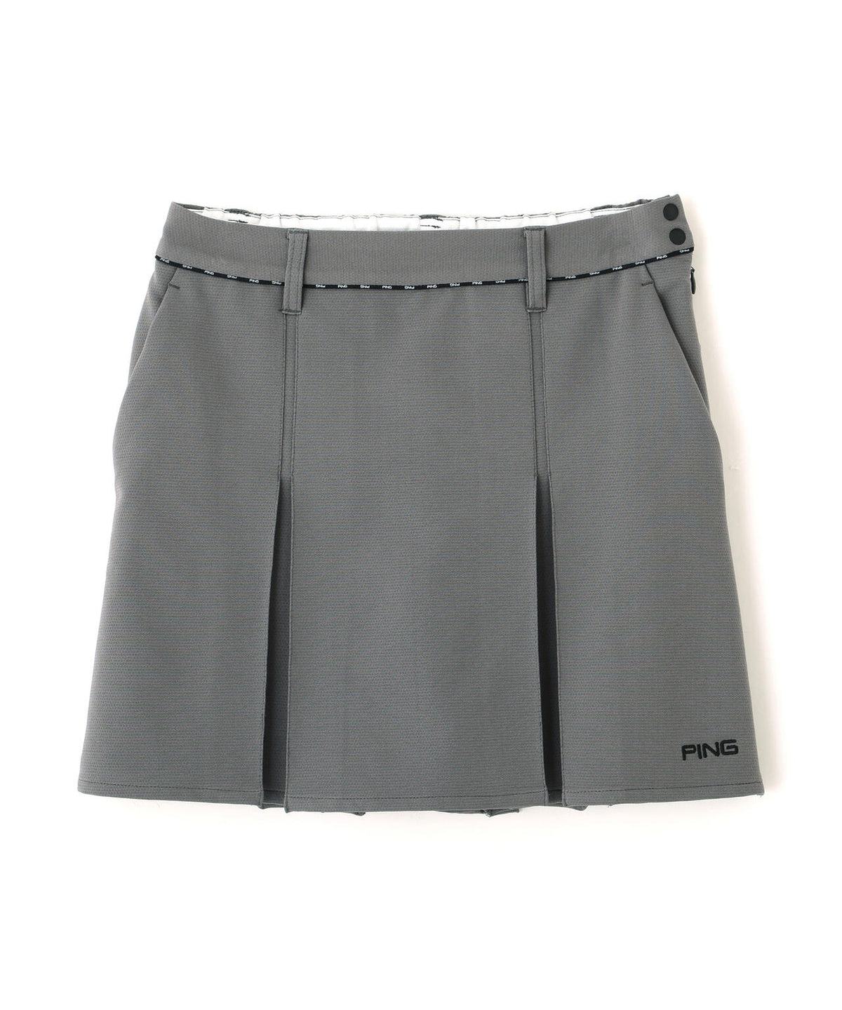 [PING APPAREL] パーテックスアンリミテッドプリーツスカート ＜GOLD＞ (LADIES)