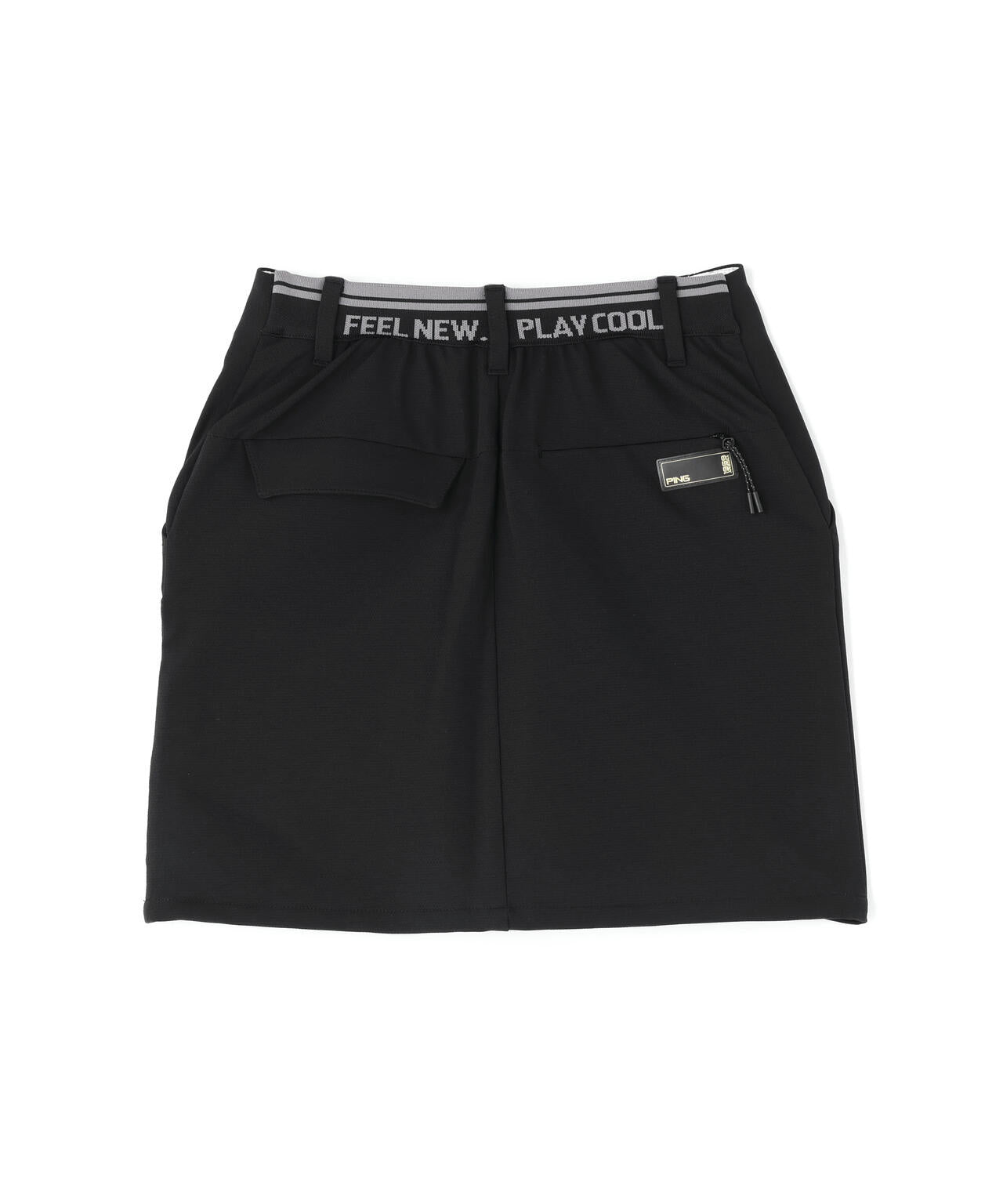 [PING APPAREL] パーテックスアンリミテッド台形スカート ＜GOLD＞ (LADIES)
