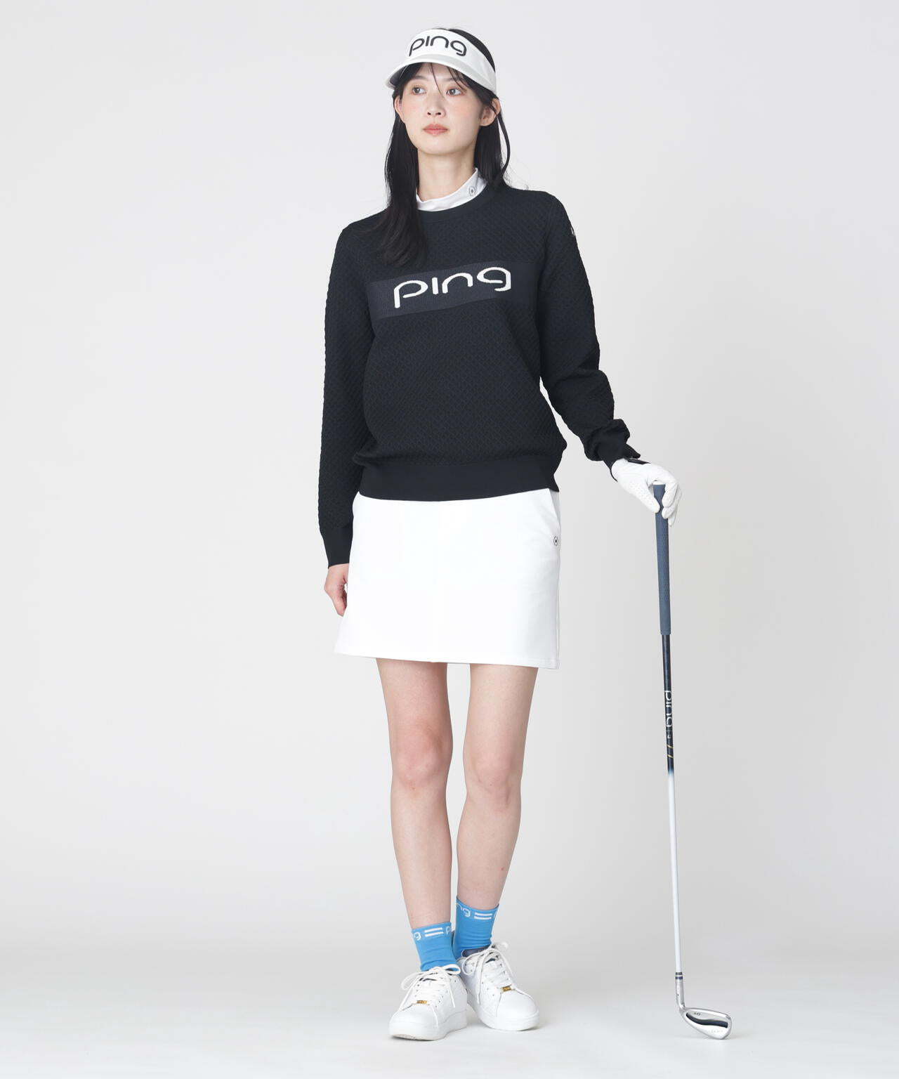 PING APPAREL] パーテックスアンリミテッド台形スカート ＜GOLD