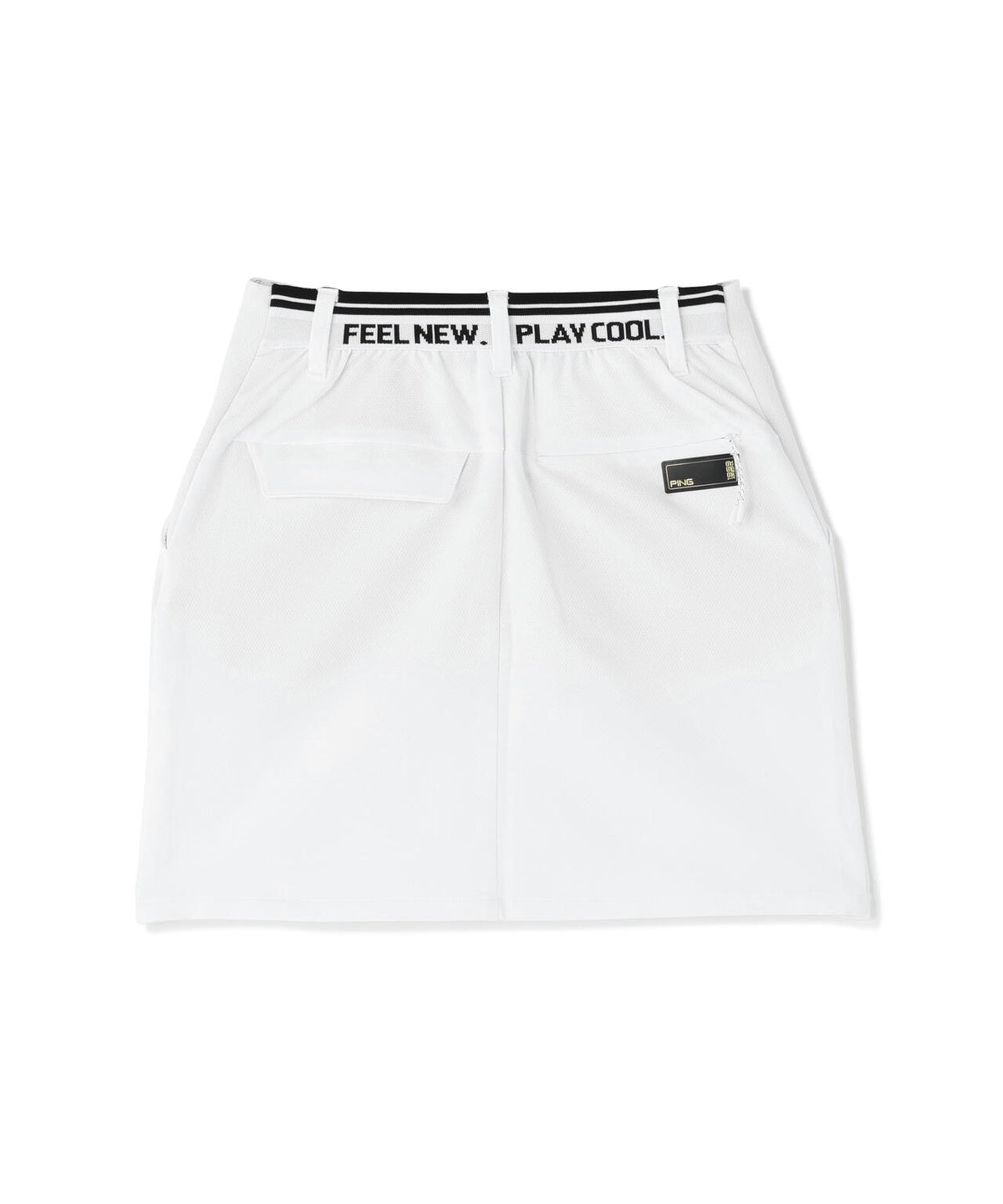 [PING APPAREL] パーテックスアンリミテッド台形スカート ＜GOLD＞ (LADIES)