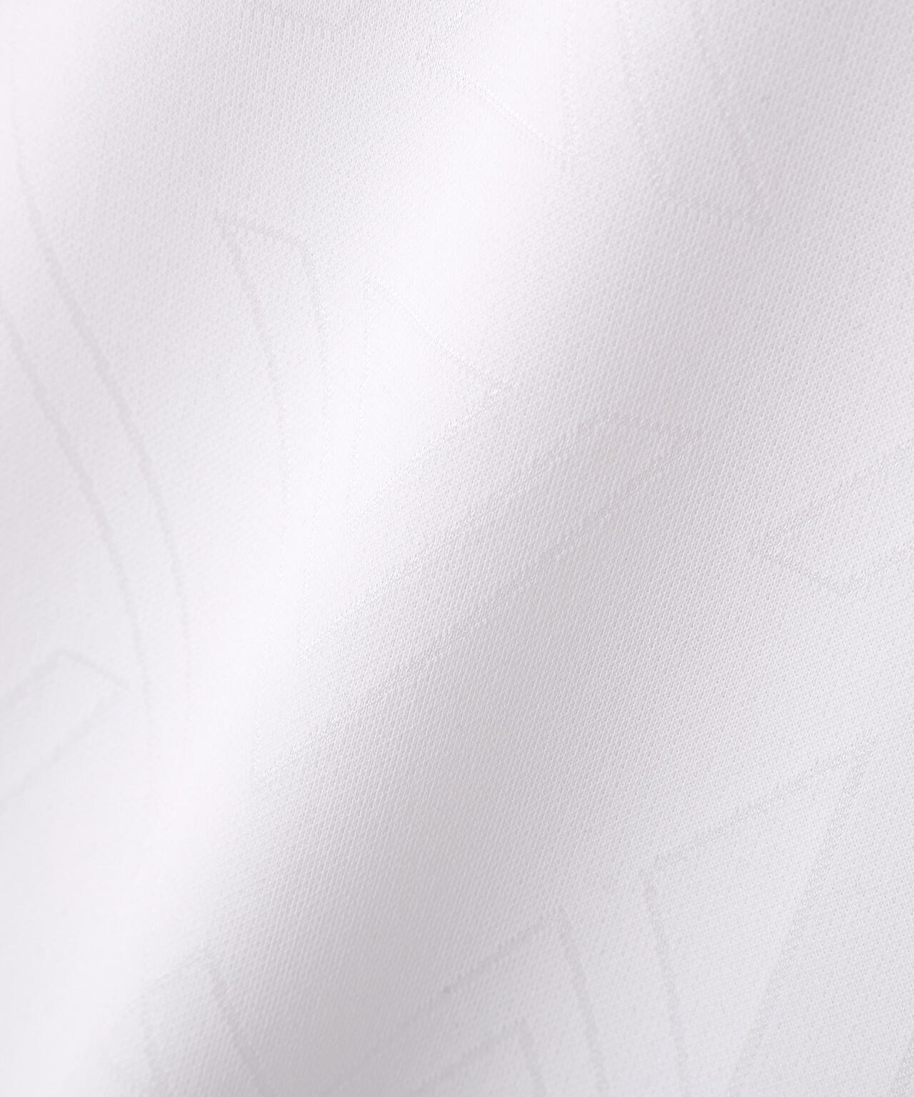 【PING APPAREL】ストレッチダルブラ三角幾何学柄ジャカード半袖ポロシャツ (LADIES)