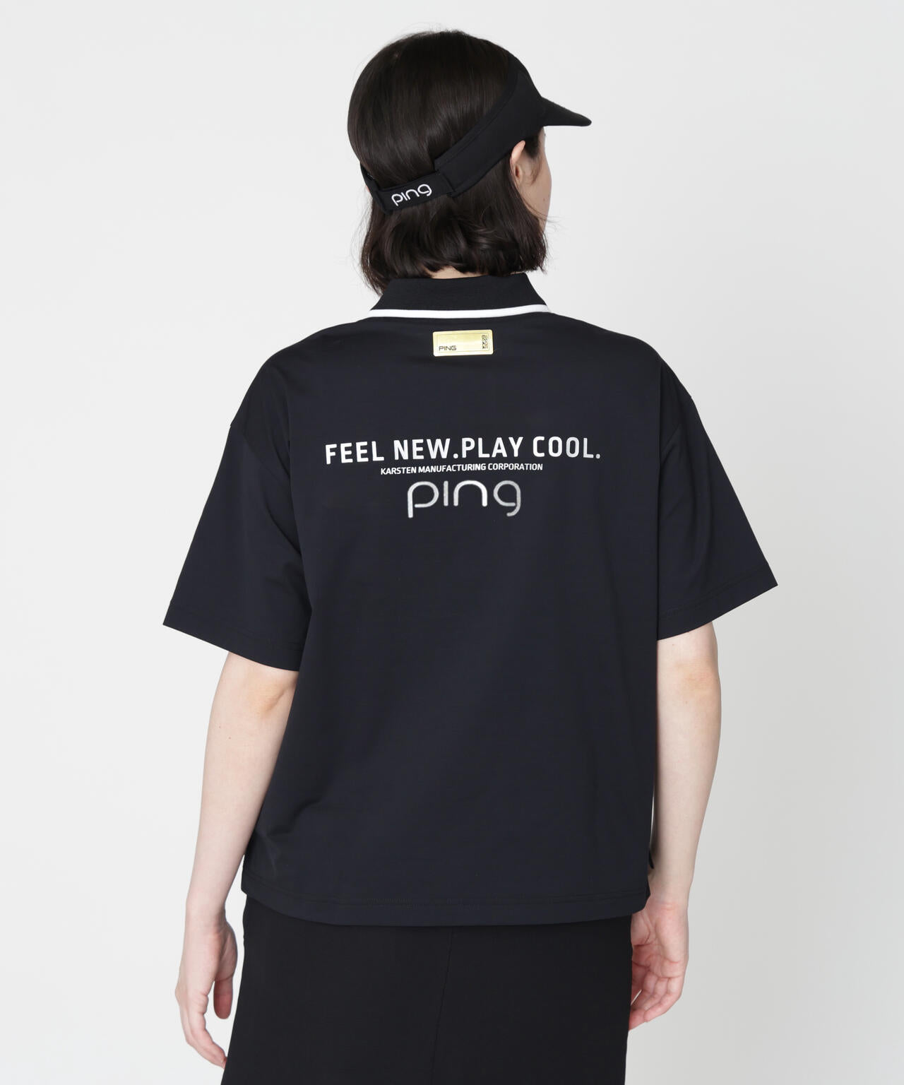 PING APPAREL] 半袖ポロシャツ ＜GOLD＞ (LADIES) | PING（ピン