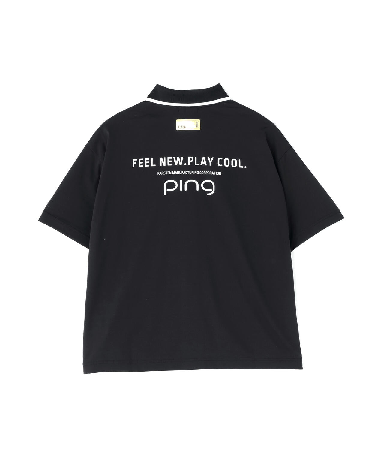 [PING APPAREL] 半袖ポロシャツ ＜GOLD＞ (LADIES)