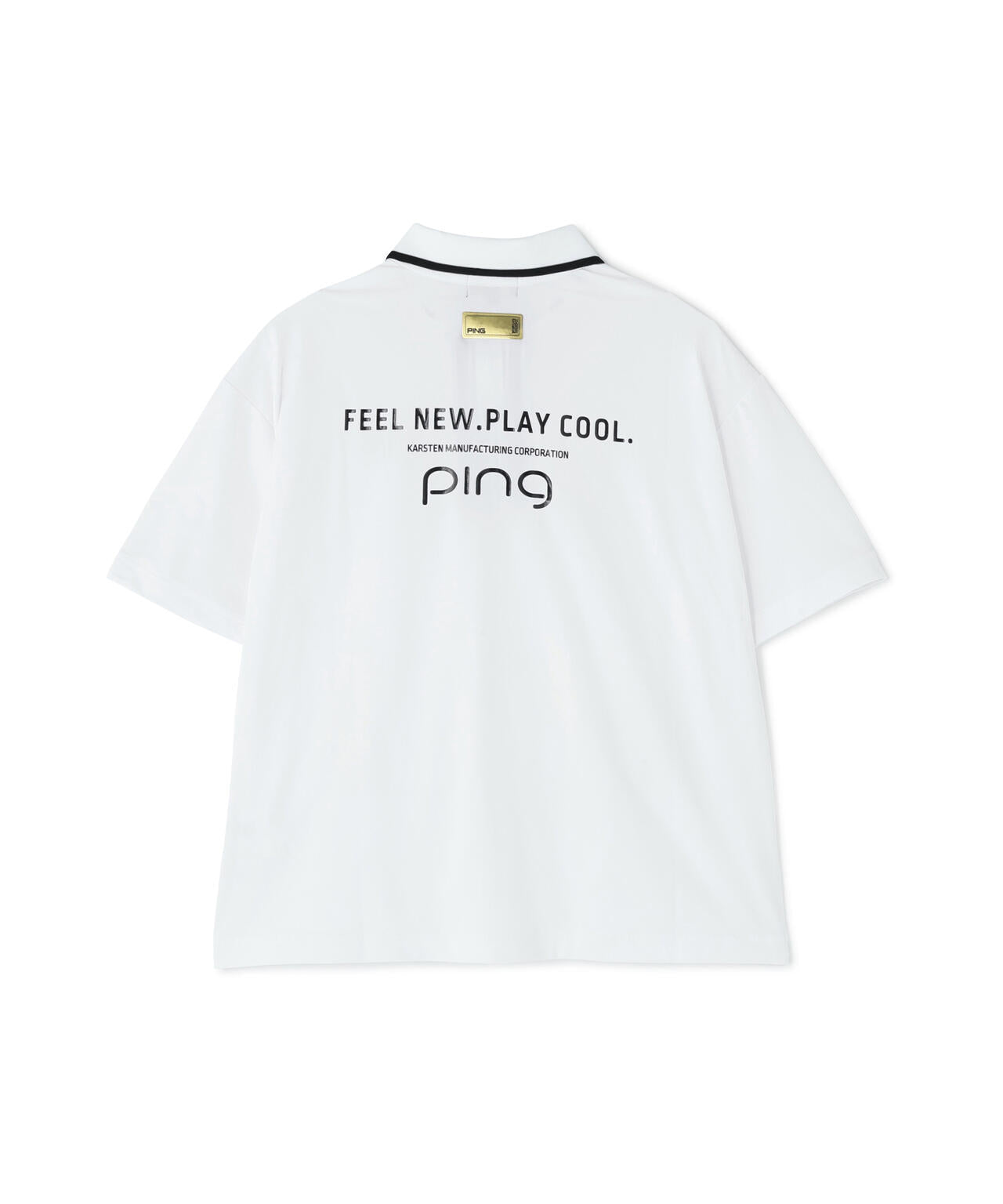 [PING APPAREL] 半袖ポロシャツ ＜GOLD＞ (LADIES)