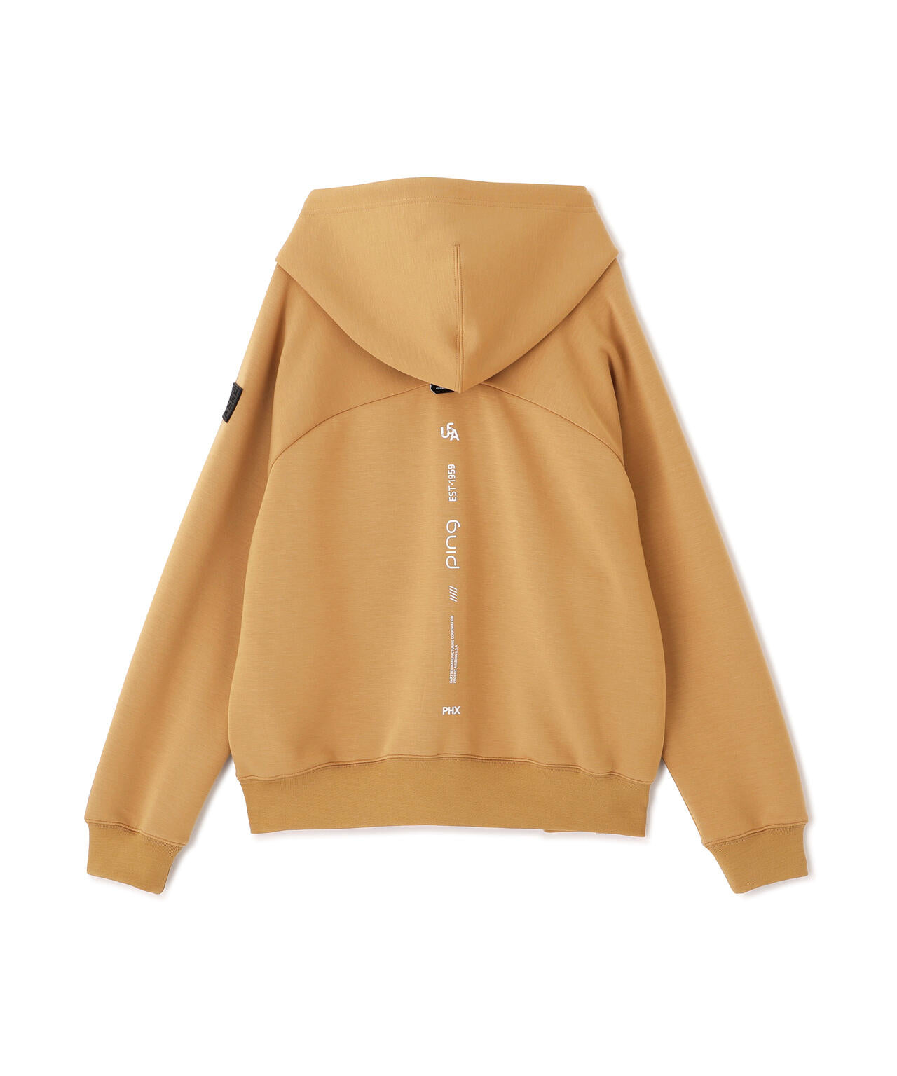PING APPAREL】全方向ストレッチダンボールニットフルジップフーディー