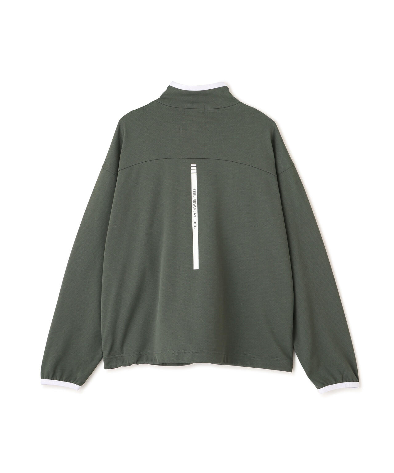 【PING APPAREL】メッシュリバーニットハーフジップカットソー (LADIES)