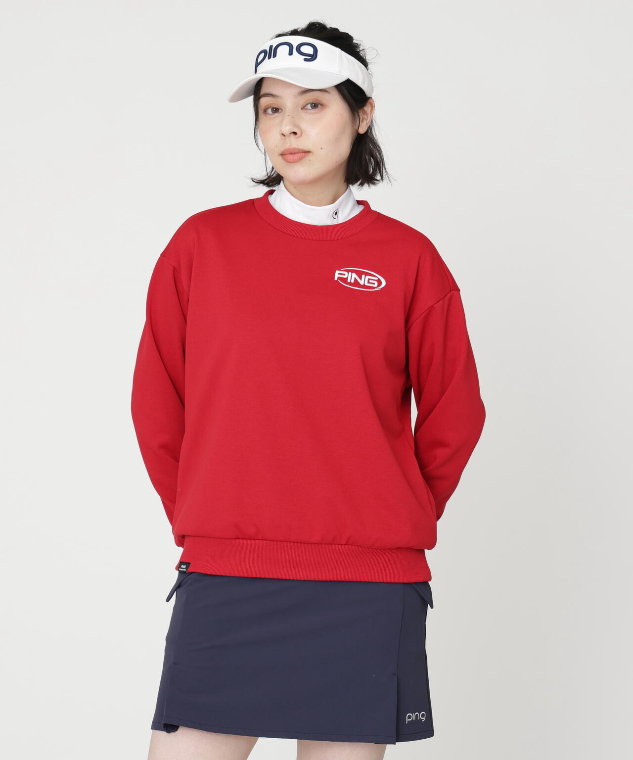 再再再値下げ新品　PINGピン　モックネック&スカートL　セット PING（ピン）｜【公式】通販mix.tokyo（ミックスドットトウキョウ）