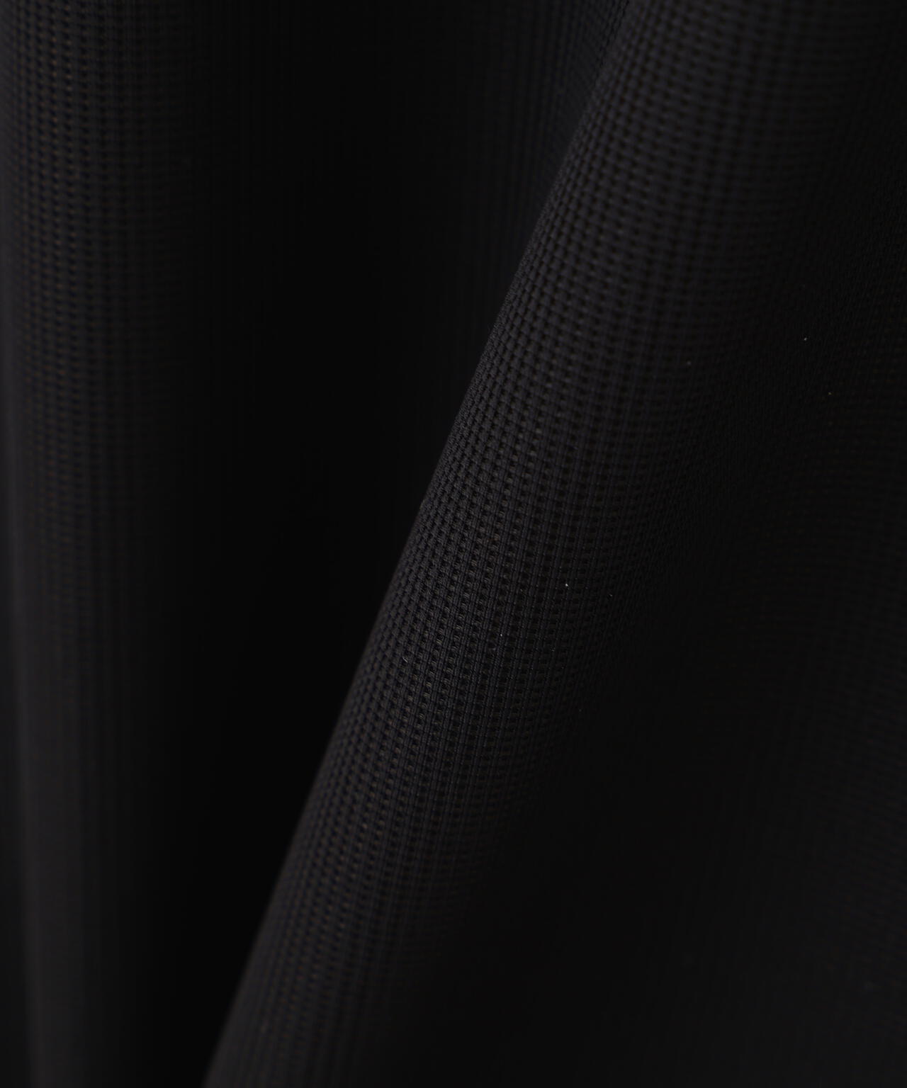 【PING APPAREL】ワッフルロゴジャカード衿半袖ハイネックシャツ (LADIES)