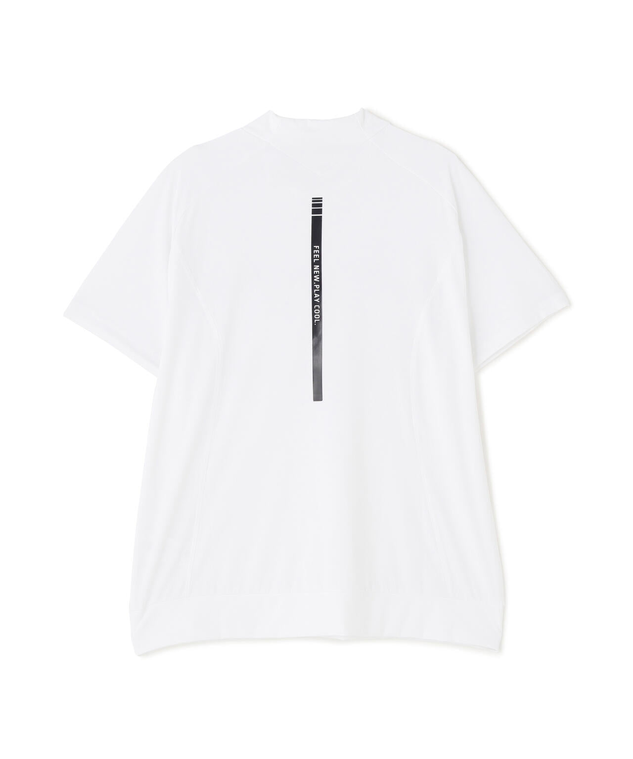 【PING APPAREL】リラックス半袖ハイネックシャツ (LADIES)