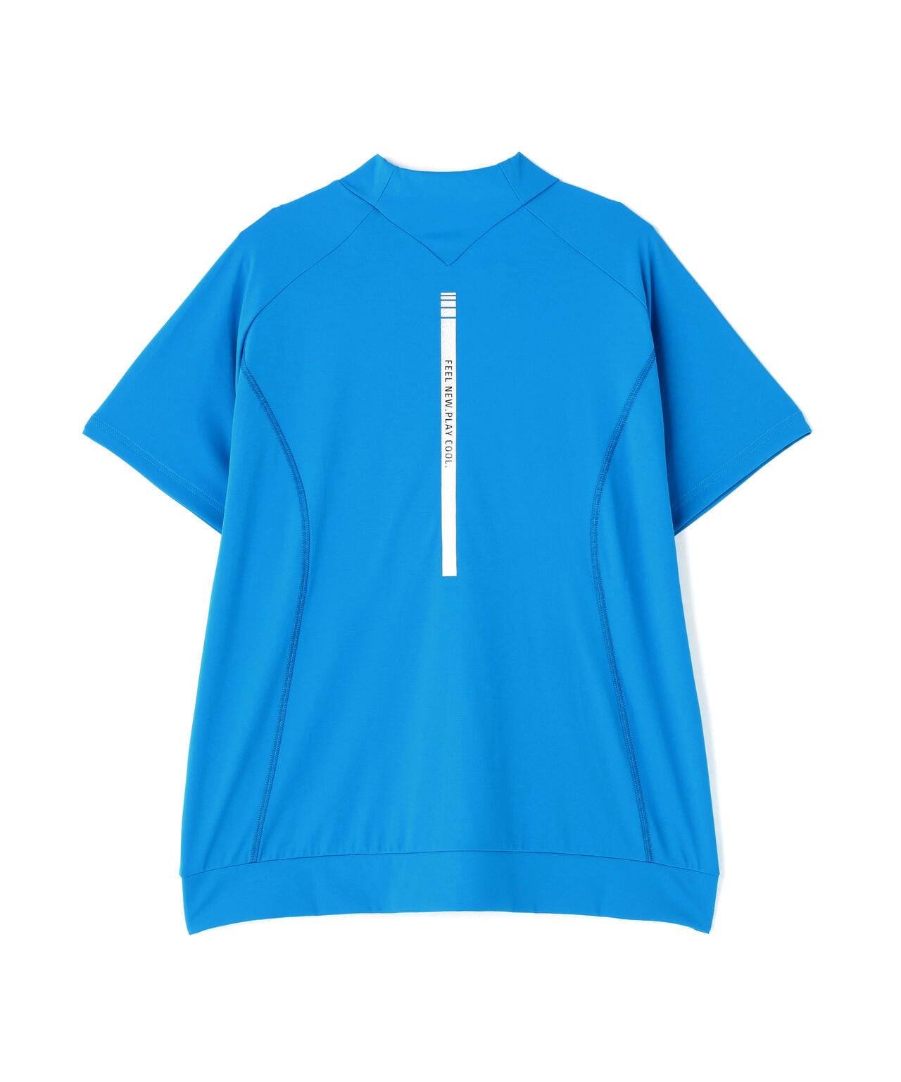 【PING APPAREL】リラックス半袖ハイネックシャツ (LADIES)