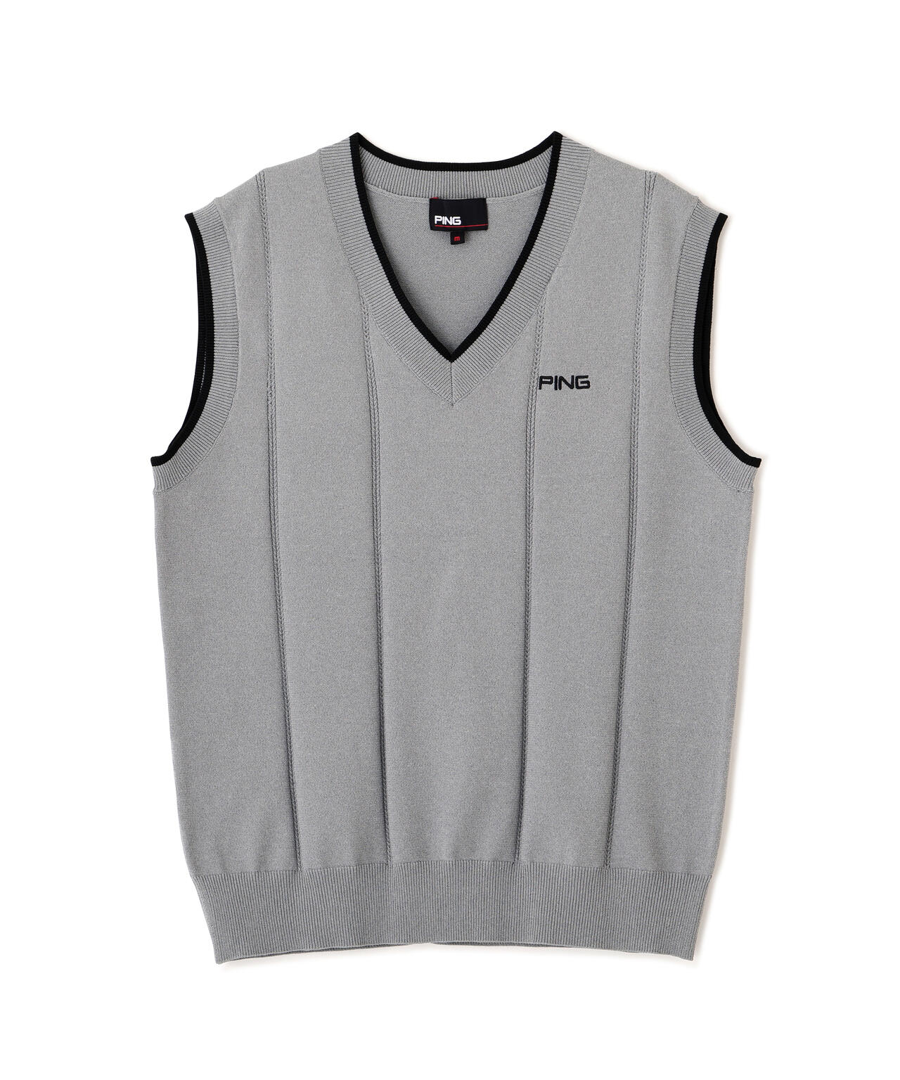 【PING APPAREL】Vネックニットベスト (LADIES)