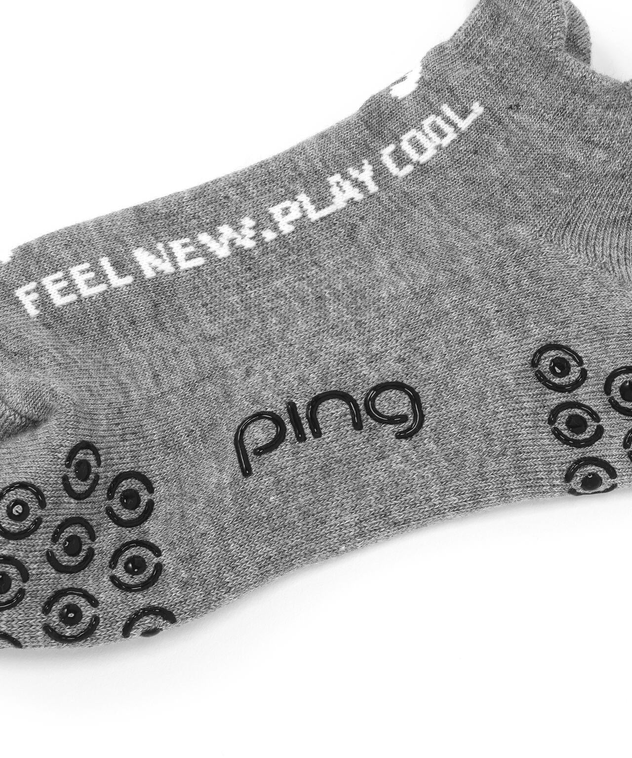 【PING APPAREL】ロゴアンクルソックス (LADIES)