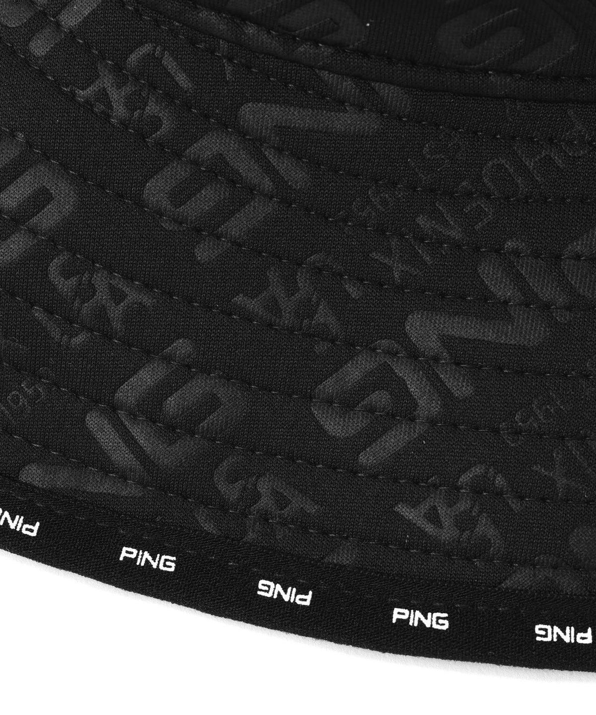 [PING APPAREL] ツイルエンボス柄ハット (LADIES)
