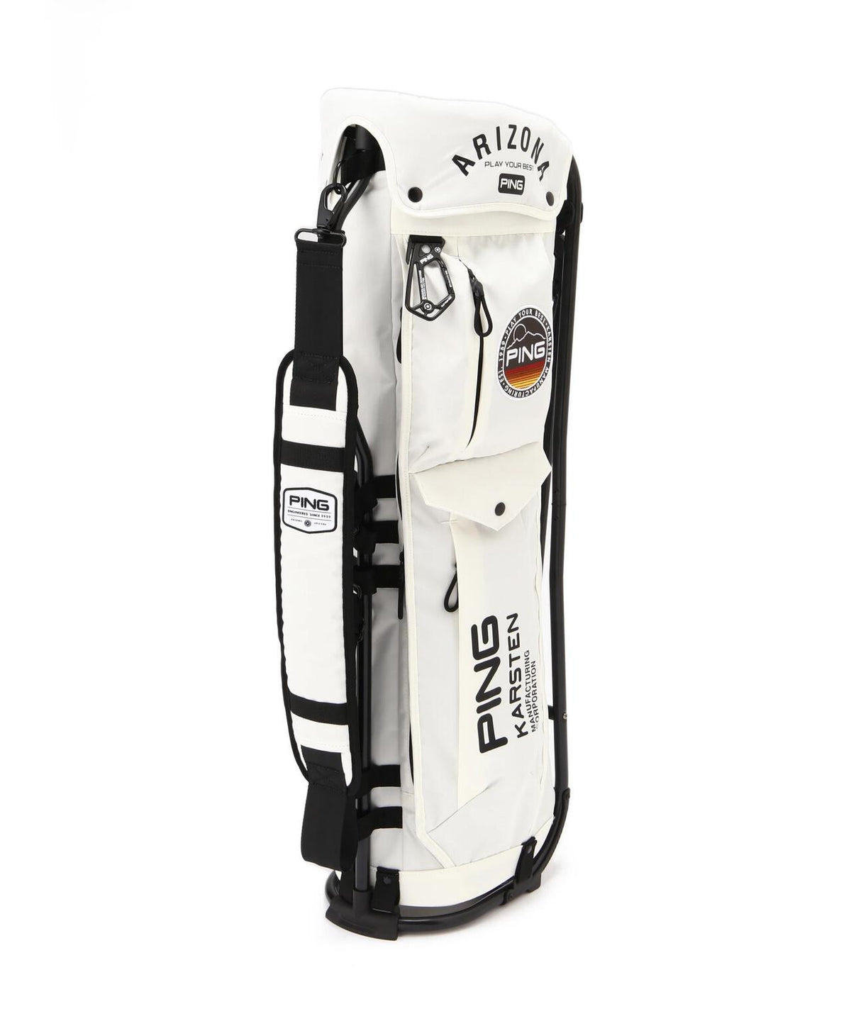 PING】CB-N2503 PIPE FRAME STAND軽量スタンド式キャディバッグ (46 
