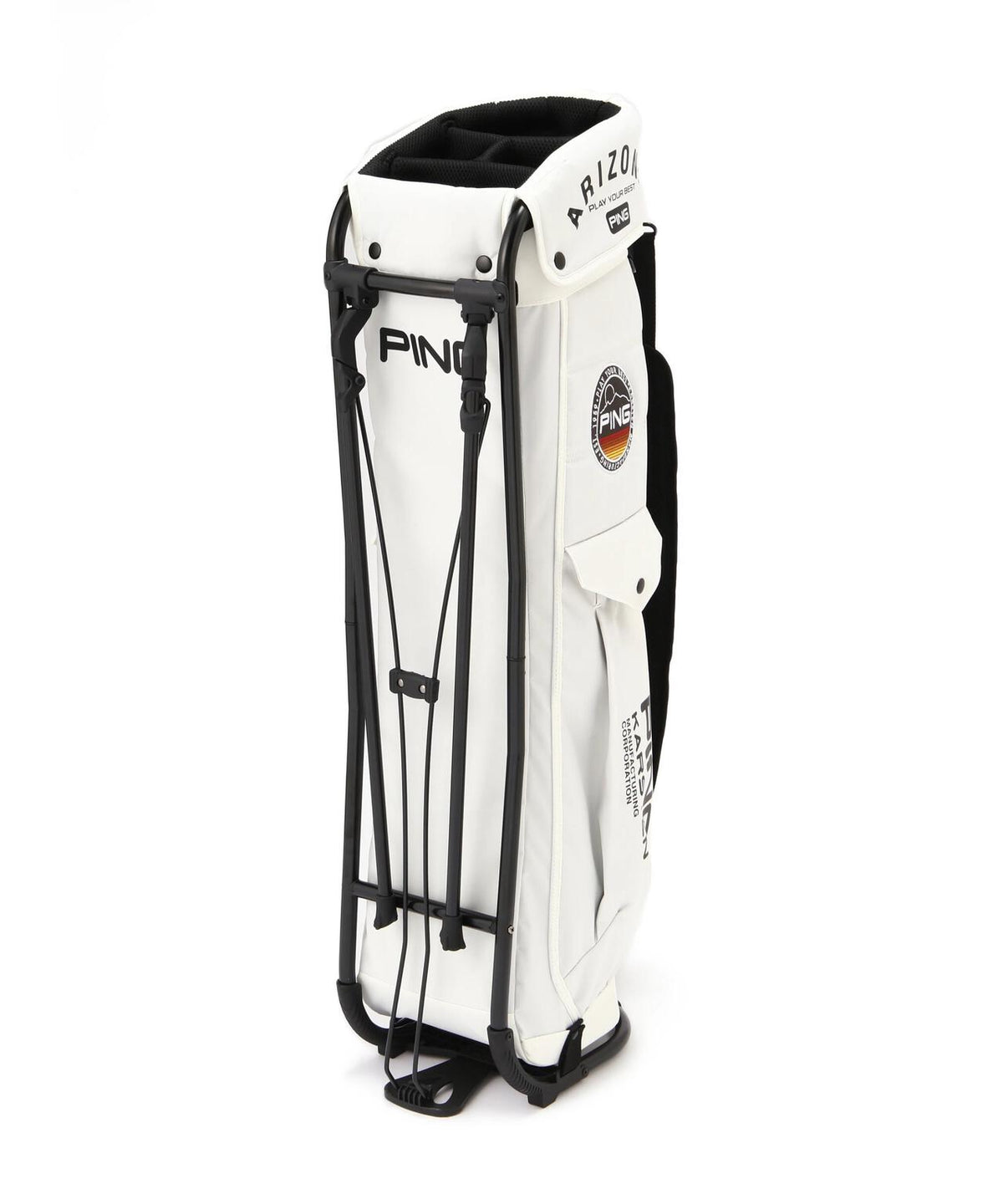 PING】CB-N2503 PIPE FRAME STAND軽量スタンド式キャディバッグ (46 