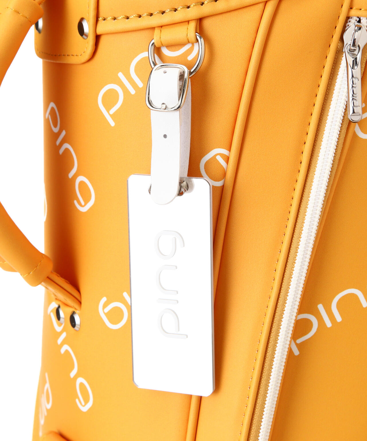 【美品】PING キャディバッグ PING】CB-L2501 MONOGRAM キャディバッグ (46インチ対応