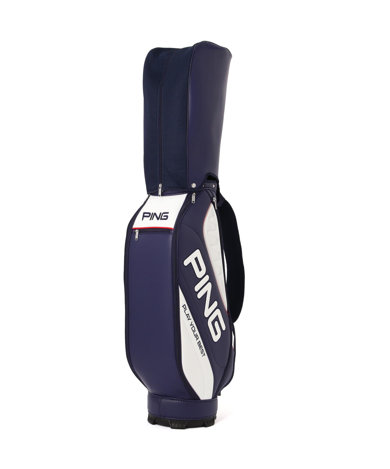 【新品】PING キャディバッグ CB-U2505 ネイビー PING】CB-U2505 XLT エクストラライトキャディバッグ ＜46インチ