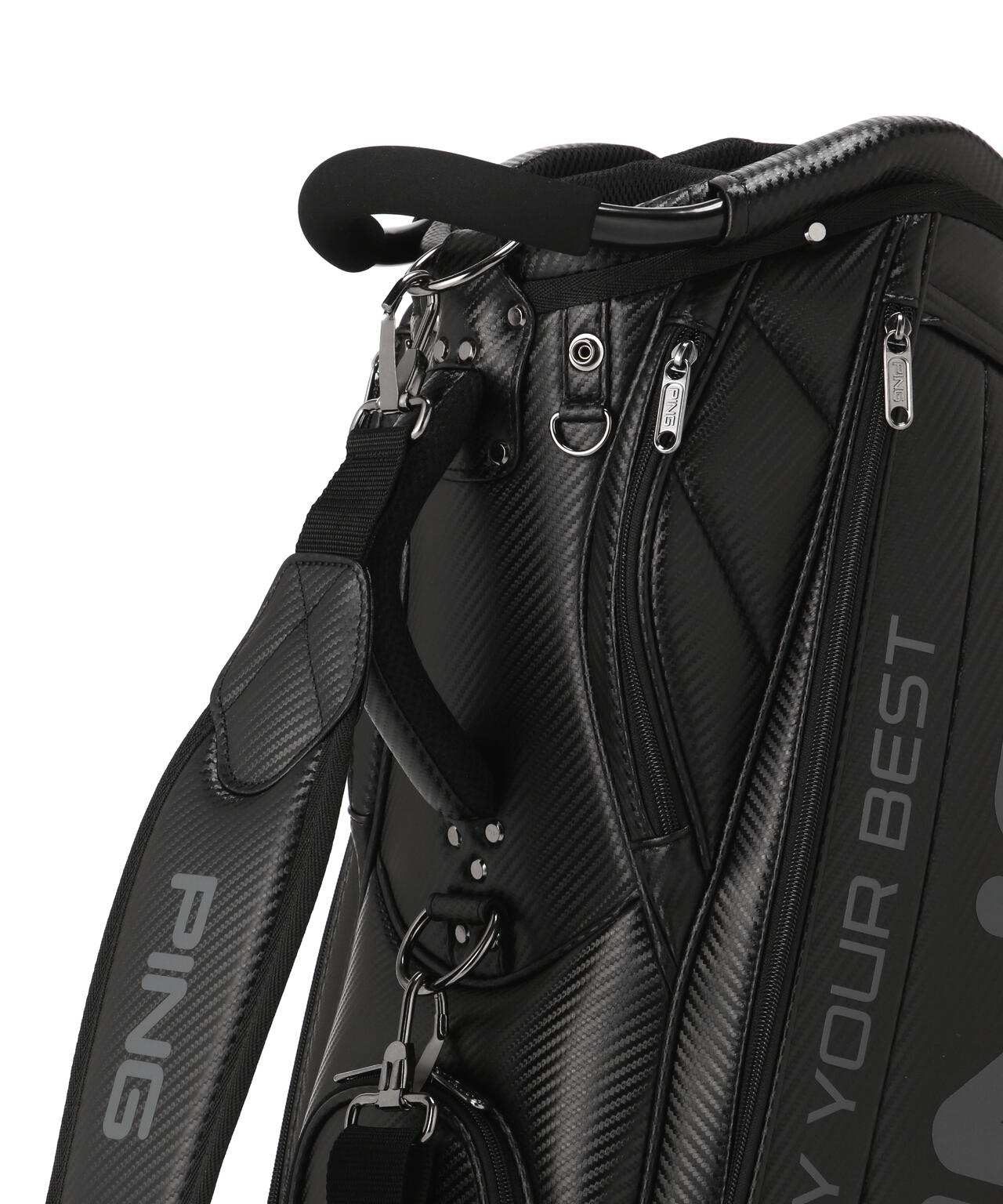 【PING】CB-U2502 SOFT PU キャディバッグ (46インチ対応) (UNISEX)