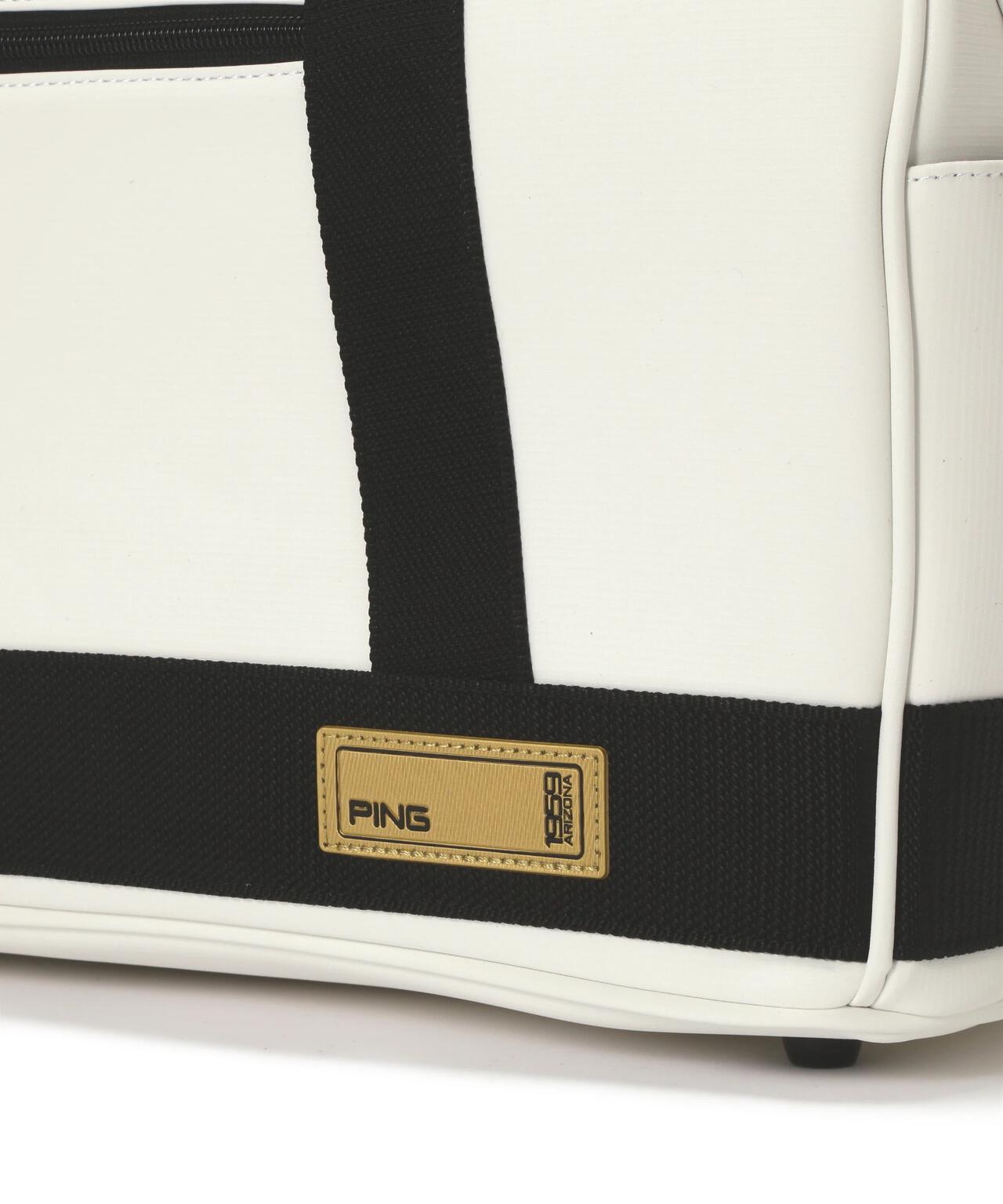 PING】GB-F2504 GOLD LINE BOSTON ボストンバッグ ＜GOLD＞ (UNISEX