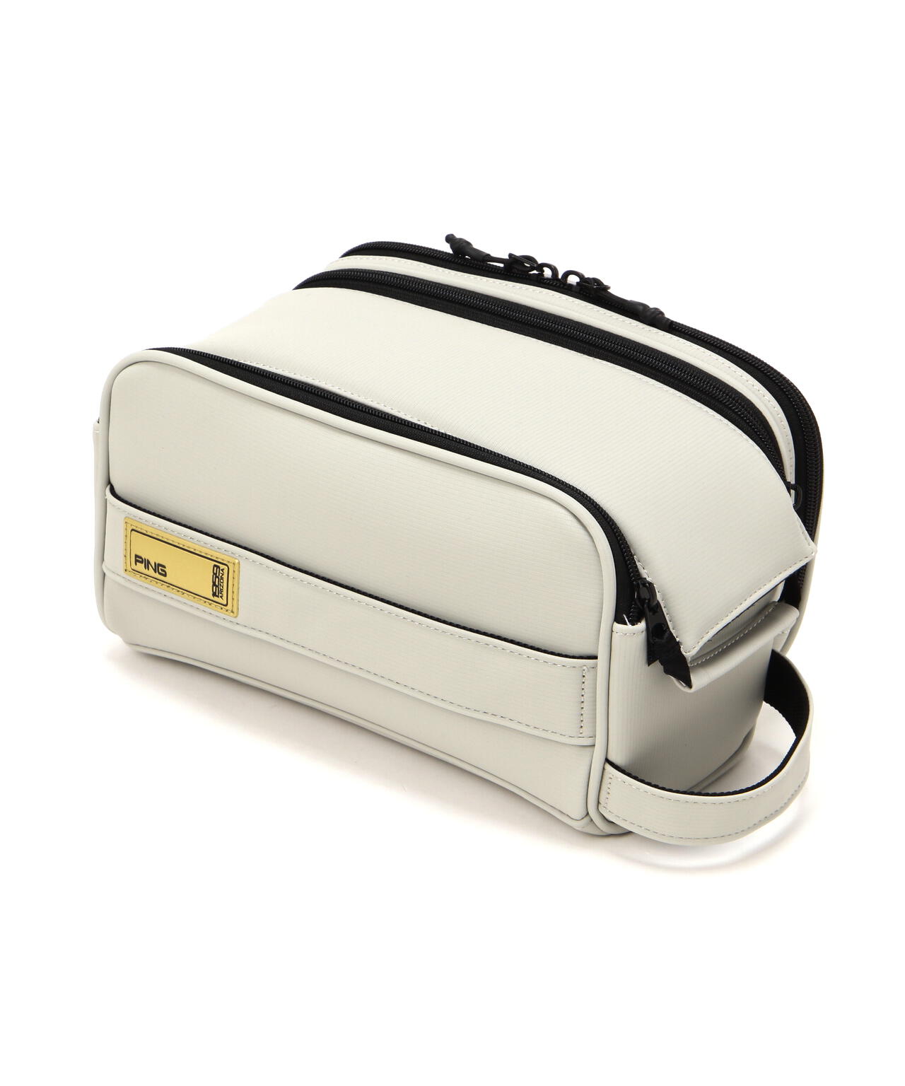 【PING】GB-F2506 GOLD LINE POUCH ラウンドポーチ ＜GOLD＞ (UNISEX)