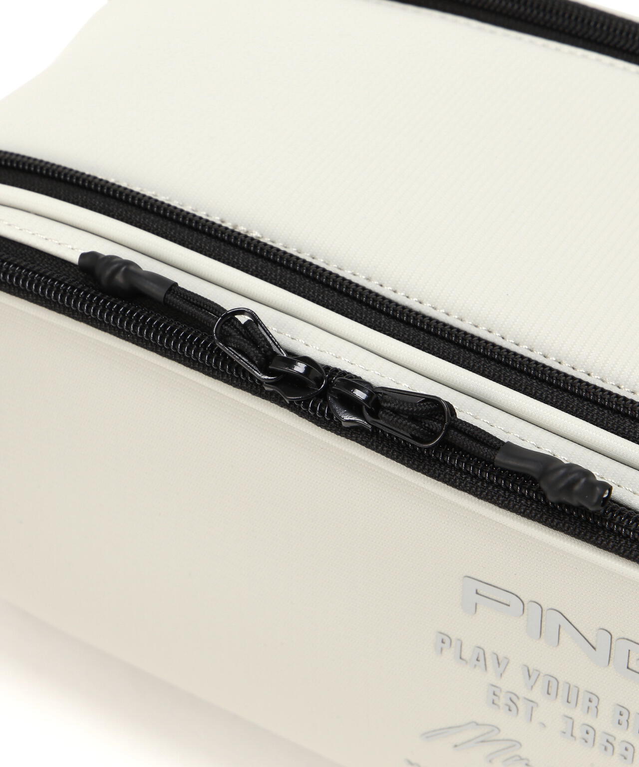 【PING】GB-F2506 GOLD LINE POUCH ラウンドポーチ ＜GOLD＞ (UNISEX)