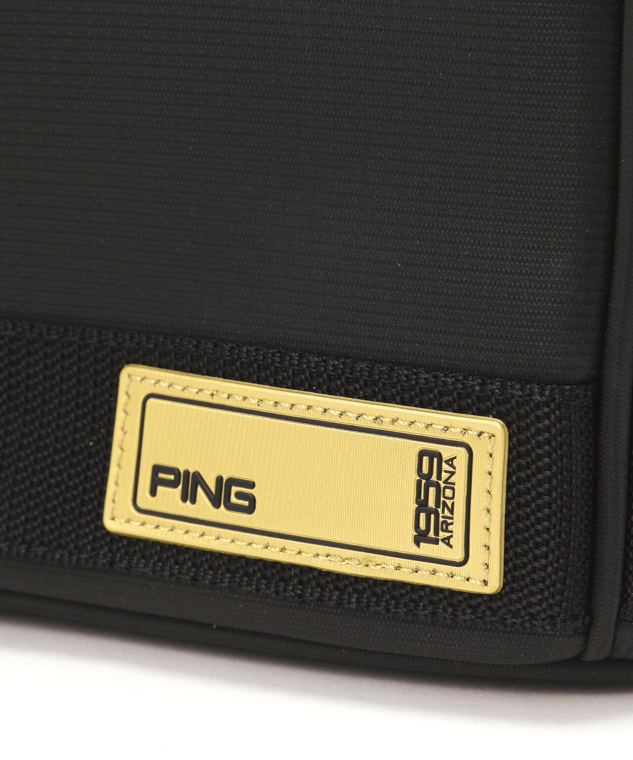 【PING】GB-F2507 GOLD LINE ROUND TOTE ラウンドトート ＜GOLD＞ (UNISEX)