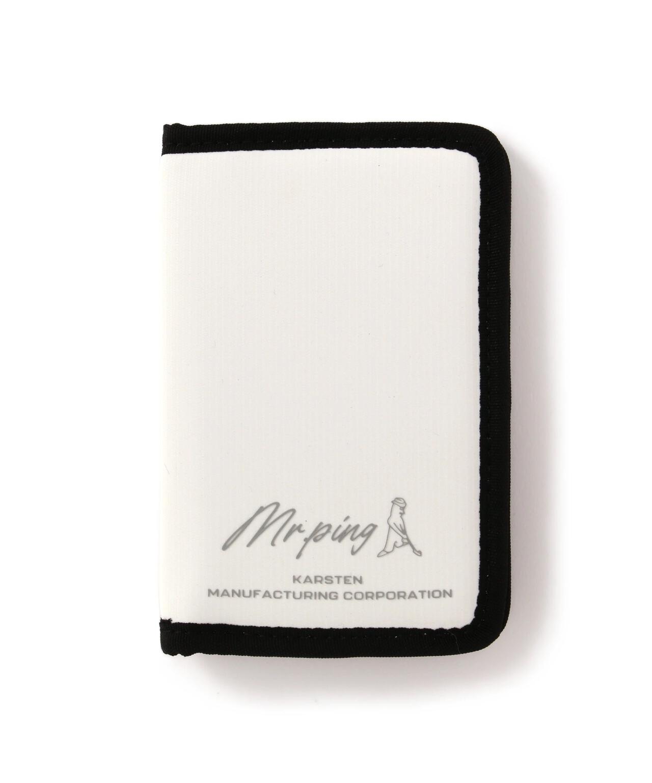 【PING】AC-F2506 GOLD LINE SCORE CARD HOLDER スコアカードホルダー ＜GOLD＞ (UNISEX)