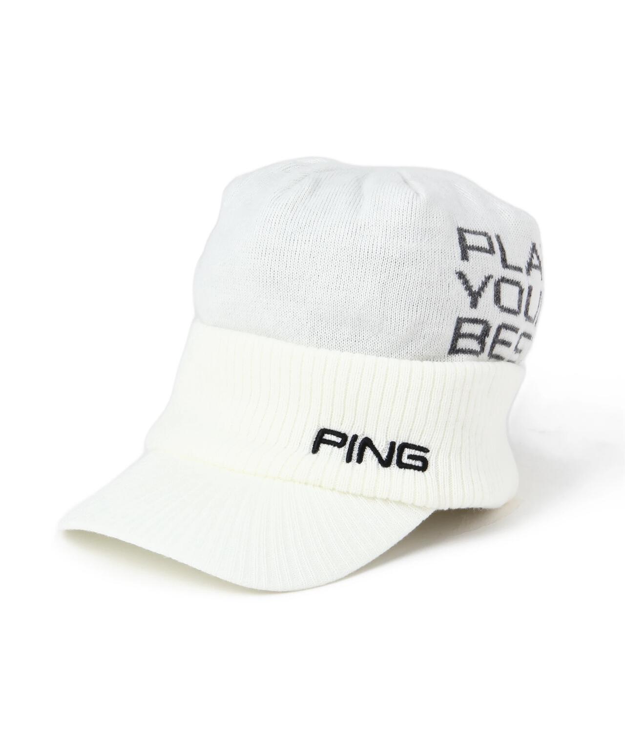 ニットキャップ PING】HW-U2514 KODENSHI BRIM KNIT CAP ニットキャップ (UNISEX